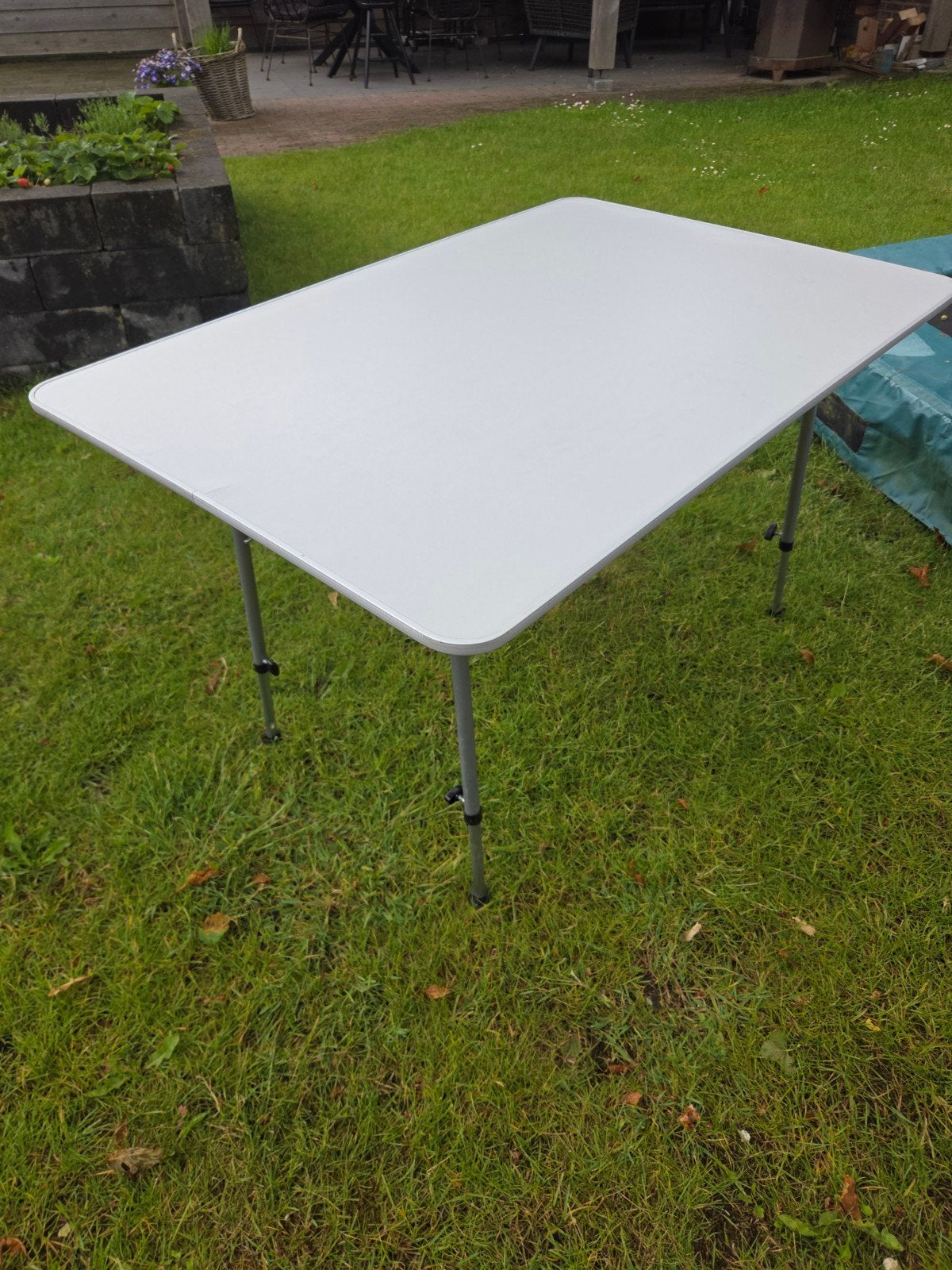 Campingtafel 120x80, Caravans en Kamperen, Kampeermeubelen, Ophalen, Gebruikt, Campingtafel