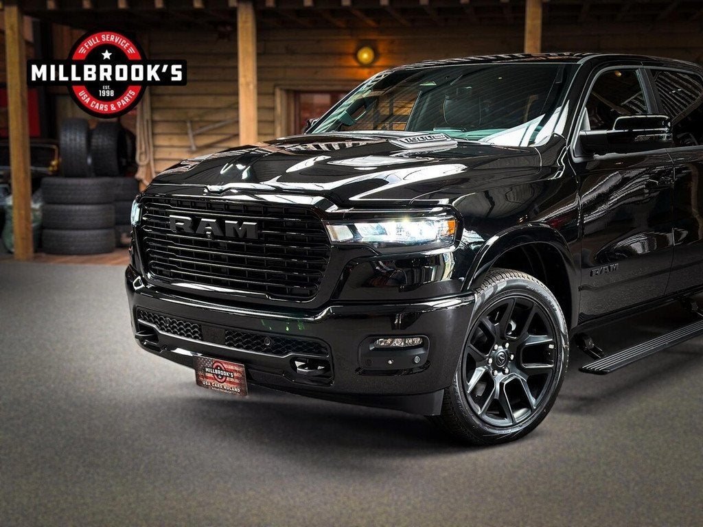 Dodge Ram 1500 3.0 Hurricane Premium Laramie Night, BPM VRIJ, Automaat, Zwart, Leder, Bedrijf