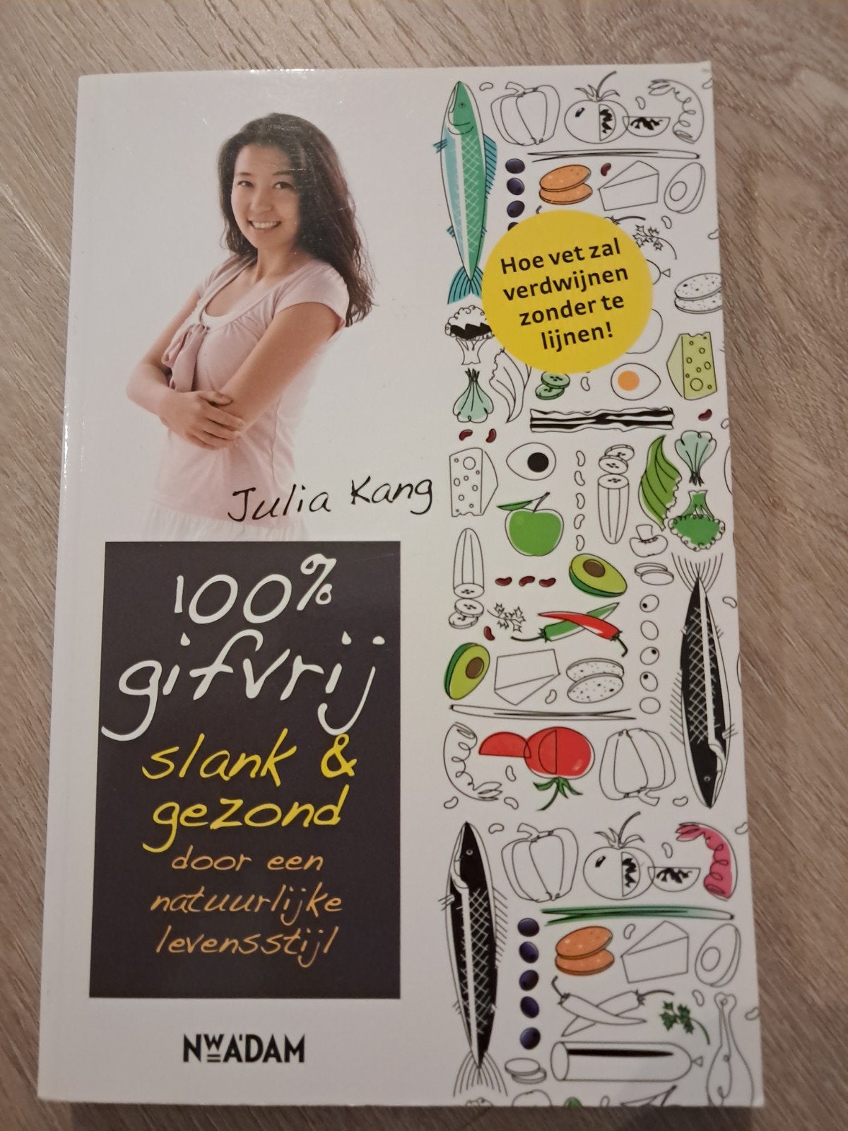 Julia Kang - 100% gifvrij, Boeken, Gezondheid, Dieet en Voeding, Dieet en Voeding, Ophalen of Verzenden, Zo goed als nieuw, Julia Kang