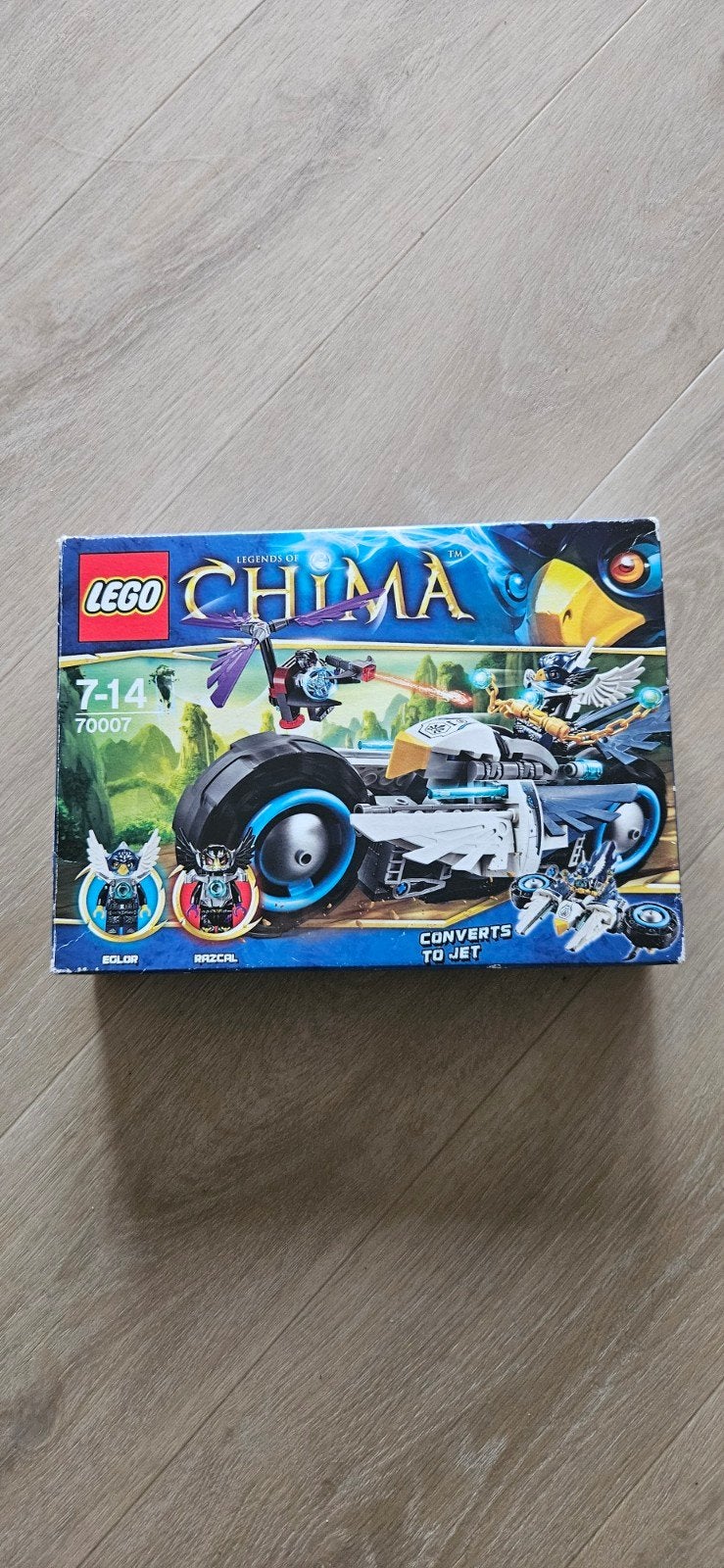 LEGO Chima 70007, Gebruikt, Overige thema's, Lego, Inclusief accessoires