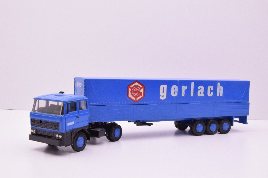 DAF 2800  '' Gerlach transport ''  Lion car, Ophalen of Verzenden, Zo goed als nieuw, Bus of Vrachtwagen, Lion Toys