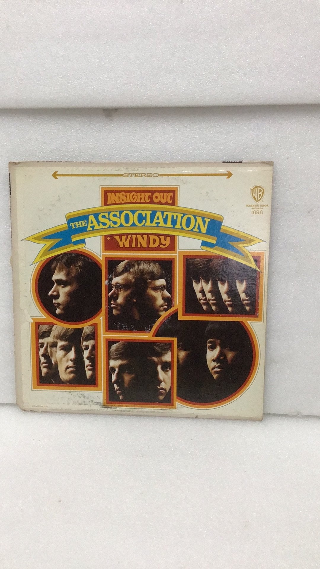 The Association - Insight Out / Windy LP Vinyl, Originele persing, Ophalen of Verzenden, Gebruikt, 12 inch