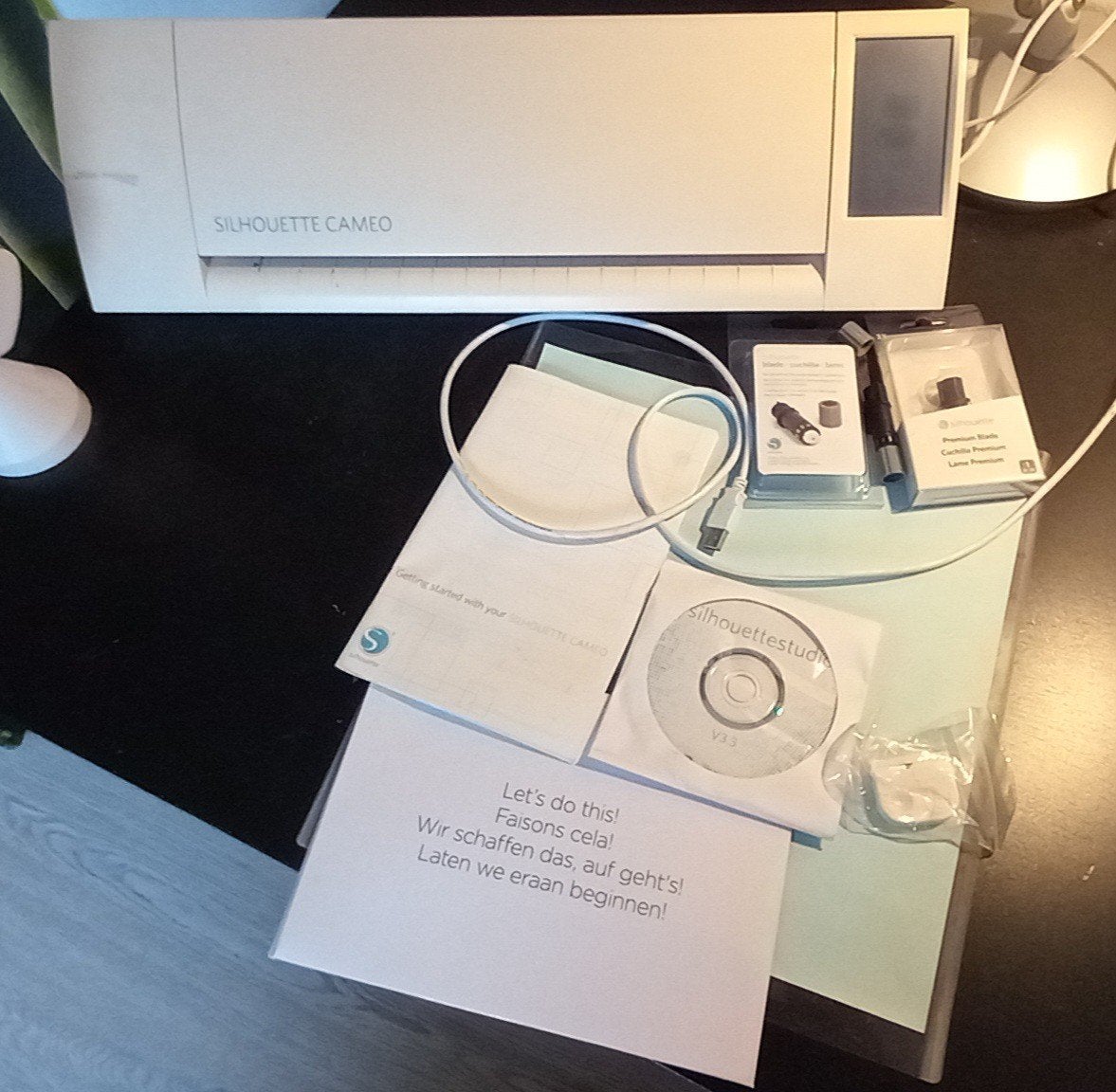 Silhouette Cameo 2, Ophalen, Gebruikt, Machine, Elektrisch