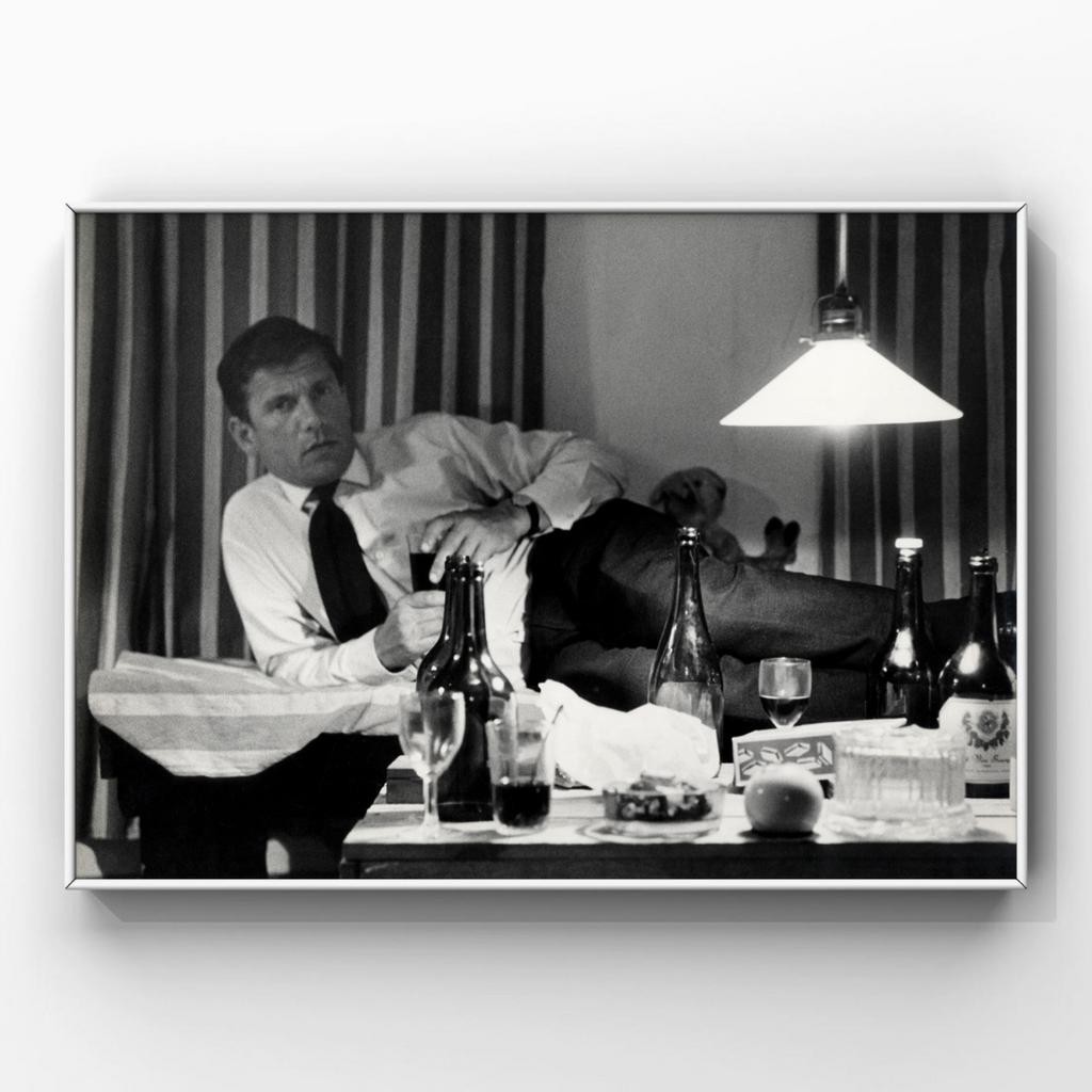 1x gerard Reve fine art druk | nederlandse literatuur, Antiek en Kunst, Ophalen of Verzenden