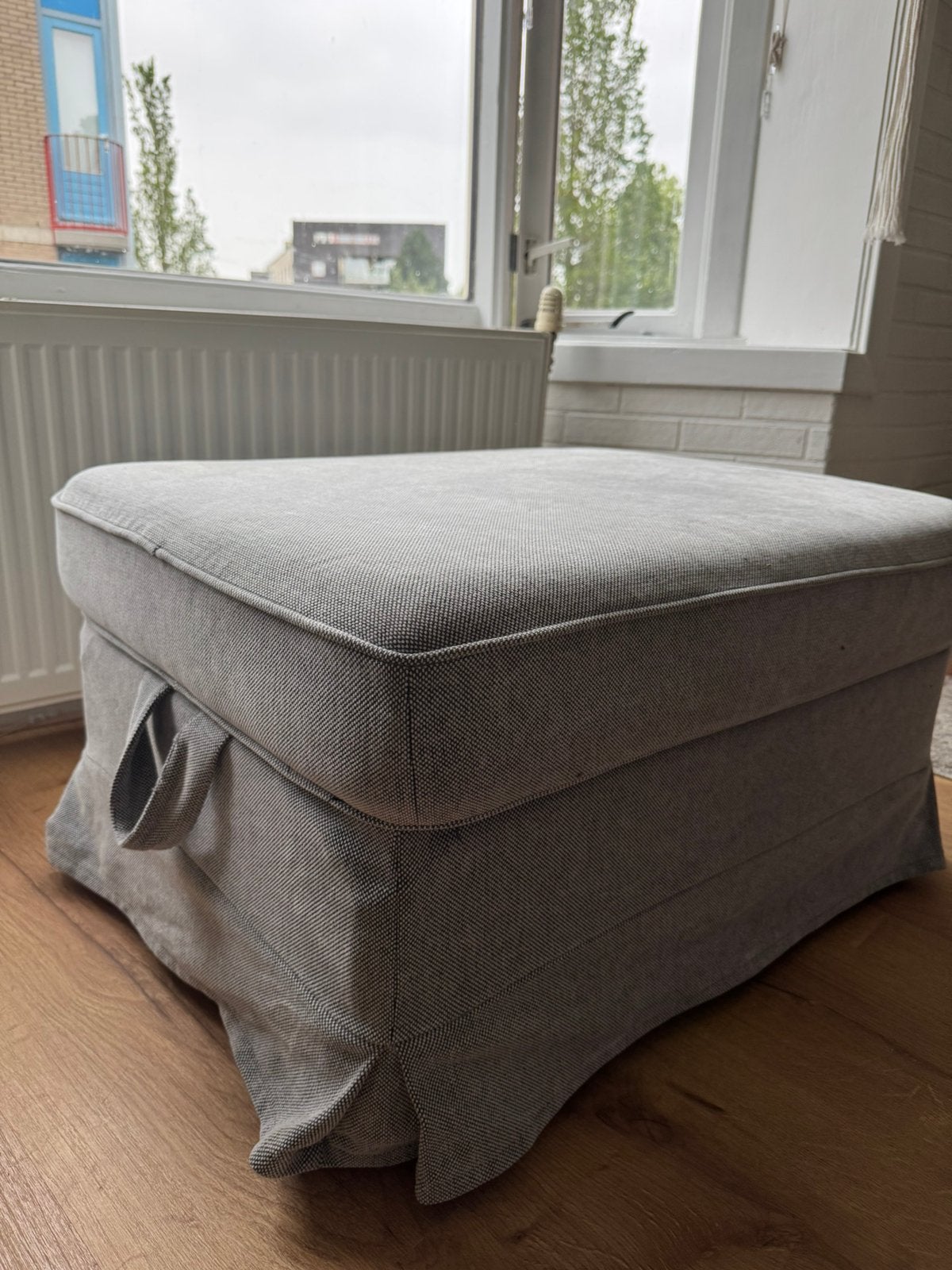 Ikea Kivik voetenbank / poef, Ophalen, Zo goed als nieuw, Rechthoekig, 75 tot 100 cm