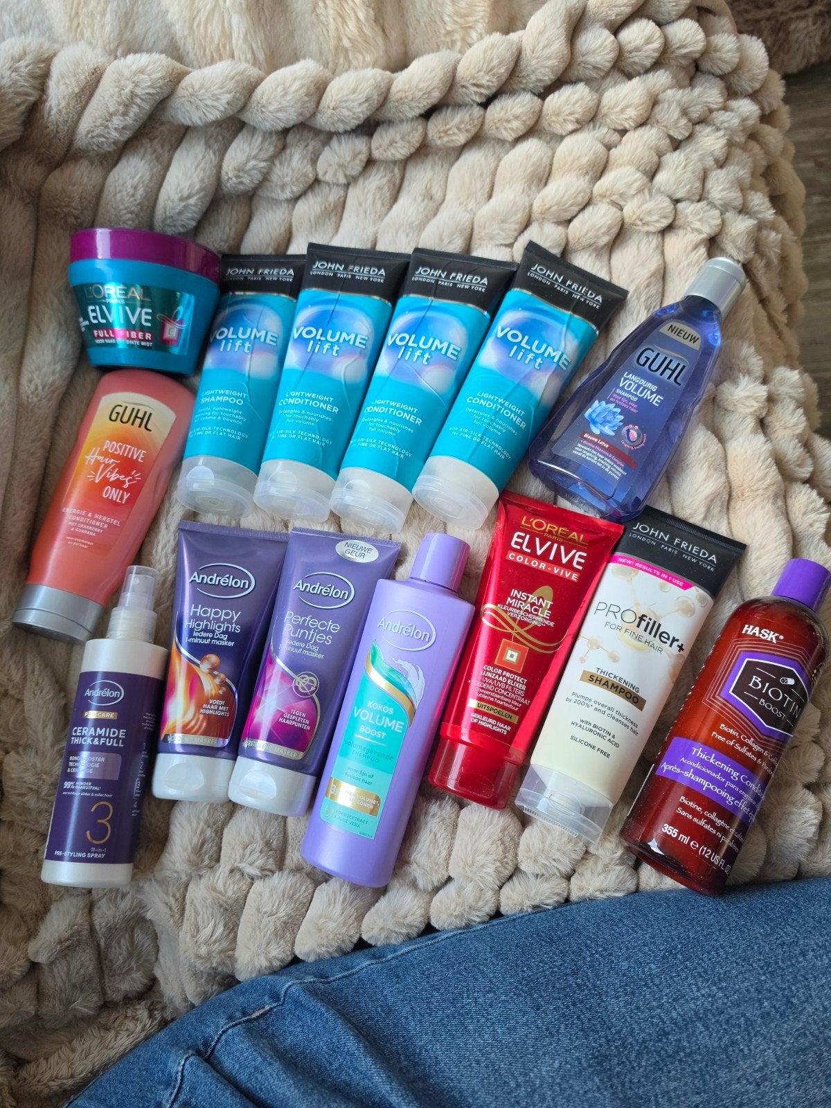 Groot pakket haarverzorgingsproducten (diverse merken), Ophalen of Verzenden, Nieuw, Shampoo of Conditioner