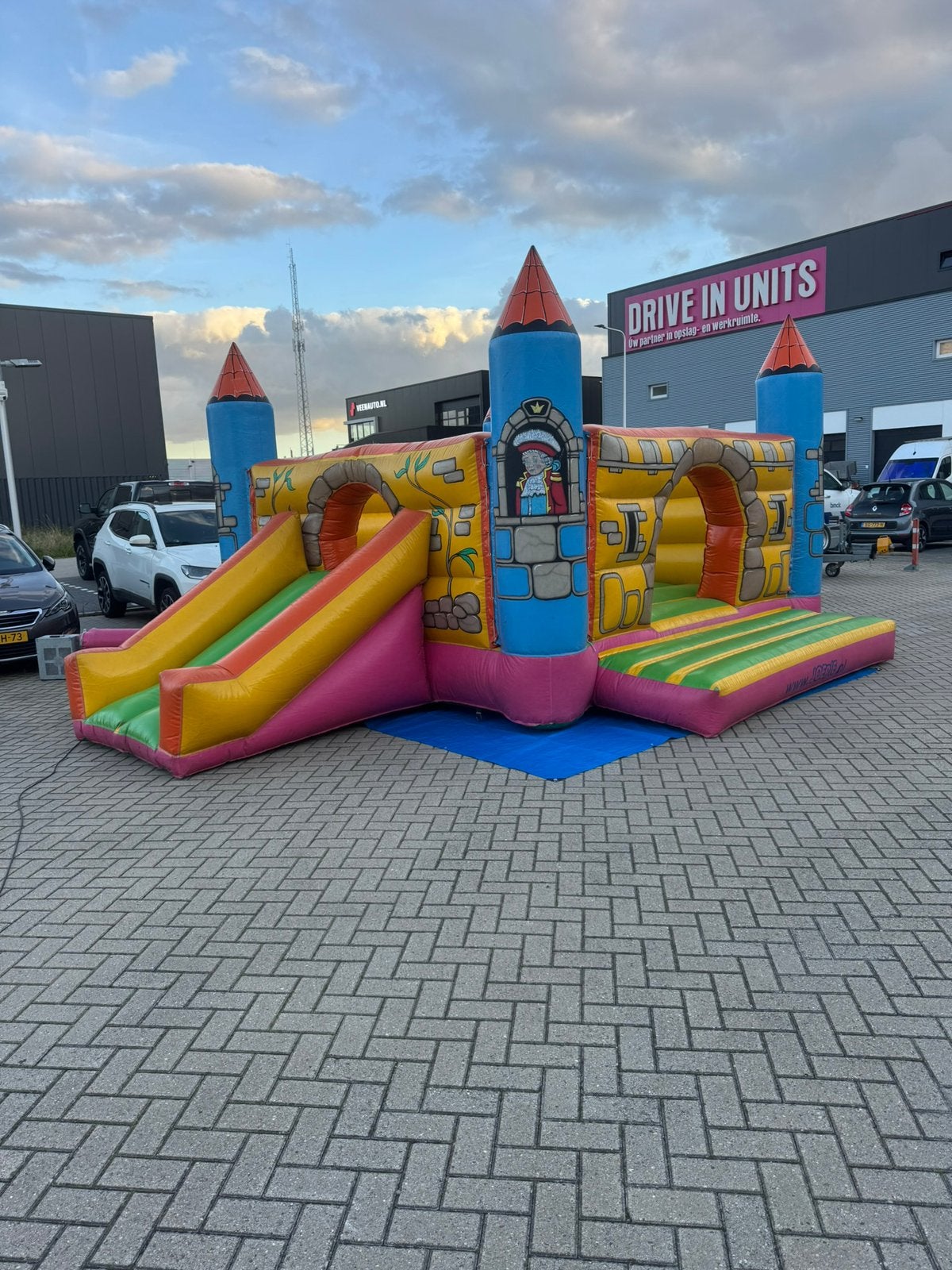 Springkussen, Ophalen, Gebruikt, Feestartikel, Overige