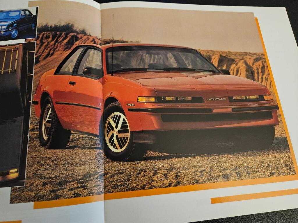 Brochure Pontiac 1987, Ophalen of Verzenden, Zo goed als nieuw, Overige merken