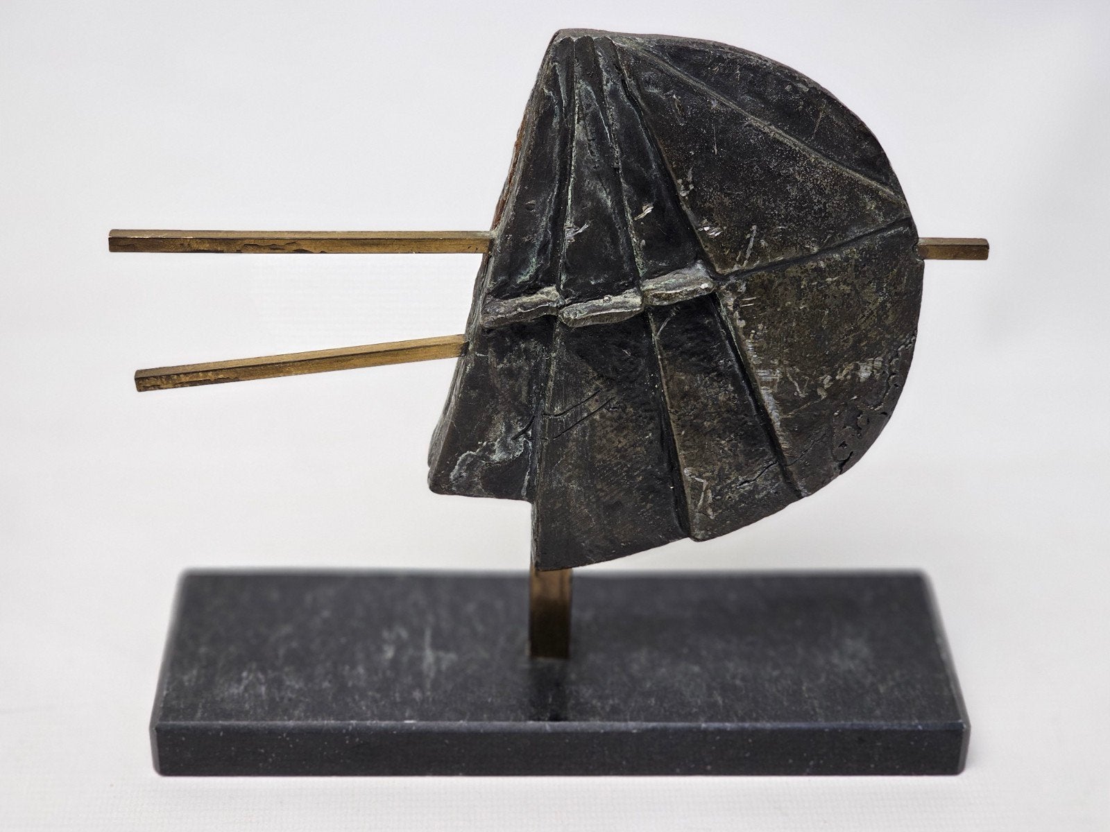 # Judith Braun Sculptuur 'Soort Boot' - Abstract Brons, Antiek en Kunst, Ophalen of Verzenden, Brons