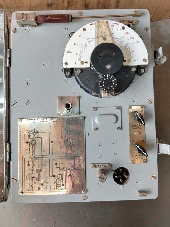 Wavemeter G60, US Navy, WW2 radio radar 1943, Verzamelen, Ophalen of Verzenden, Marine, Amerika