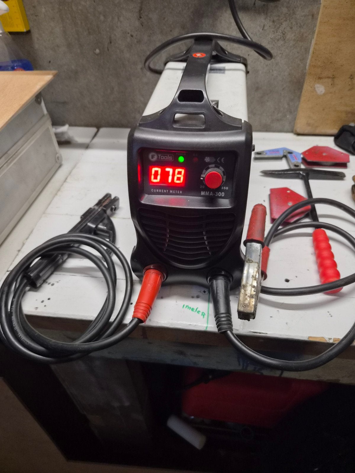 MMA-300 Inverter Lasapparaat met Lashelm, Ophalen of Verzenden, Gebruikt, 250 ampère of meer, Inverter