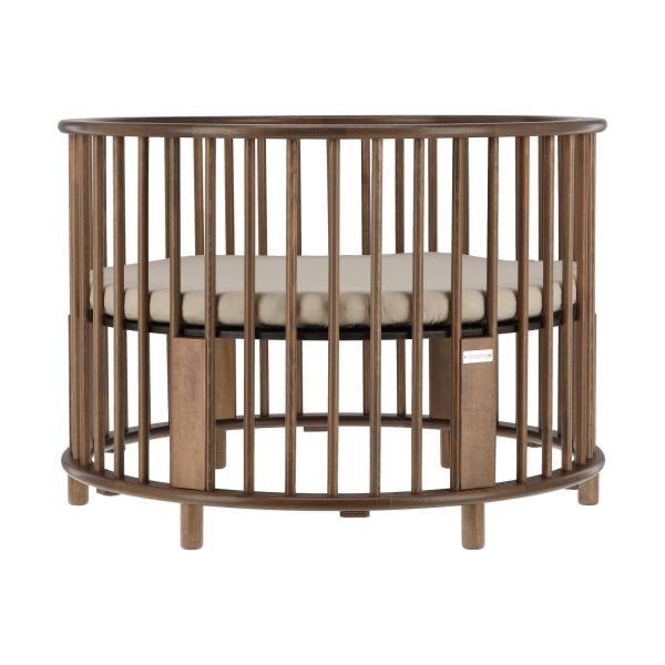 Bobita Kinderbox Babybox Rond kersenhout, Ophalen, Gebruikt, Minder dan 140 cm, 100 cm of meer