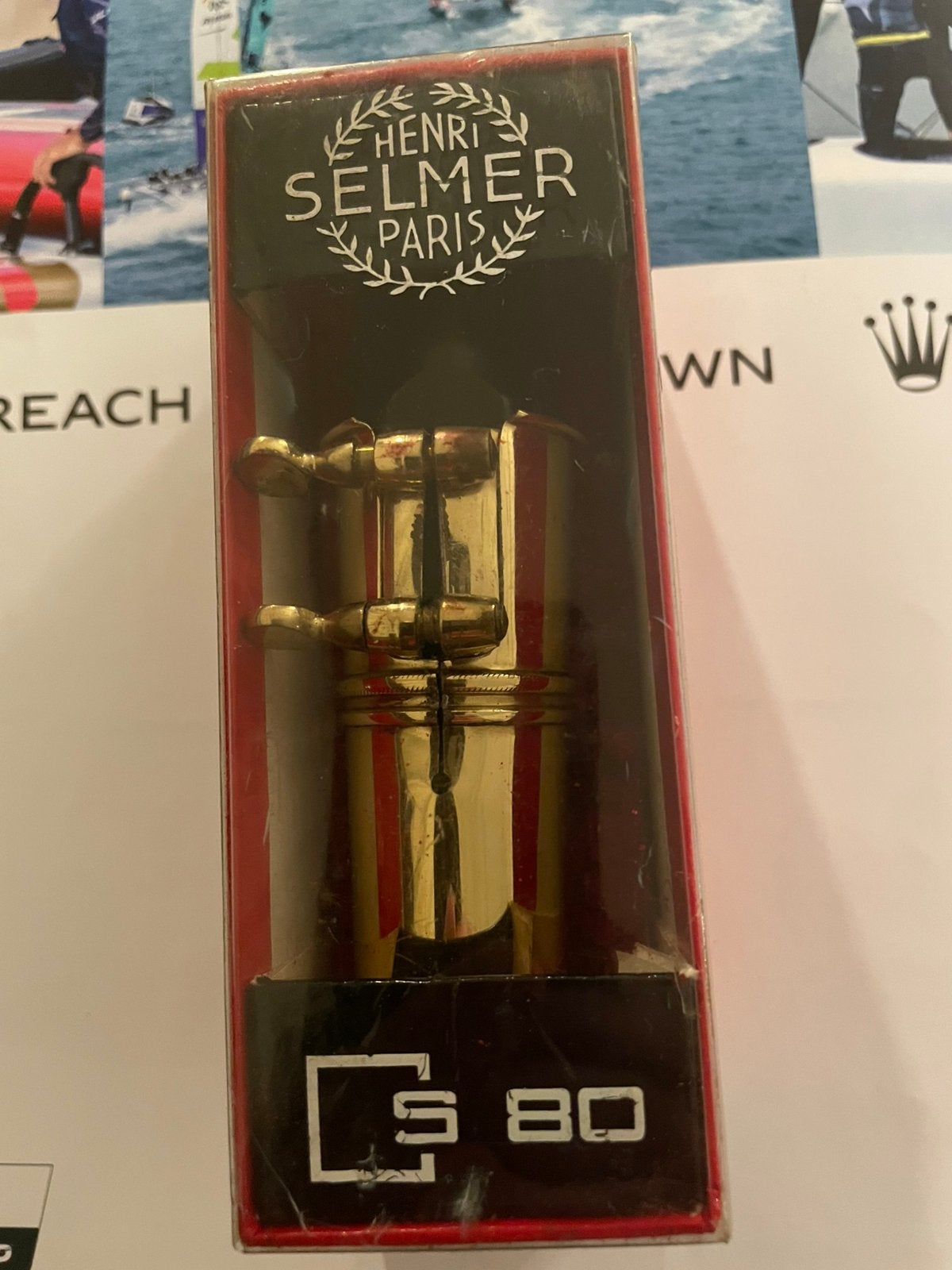SELMER mondstuk saxofoon alt sax., Muziek en Instrumenten, Ophalen of Verzenden, Zo goed als nieuw, Alt