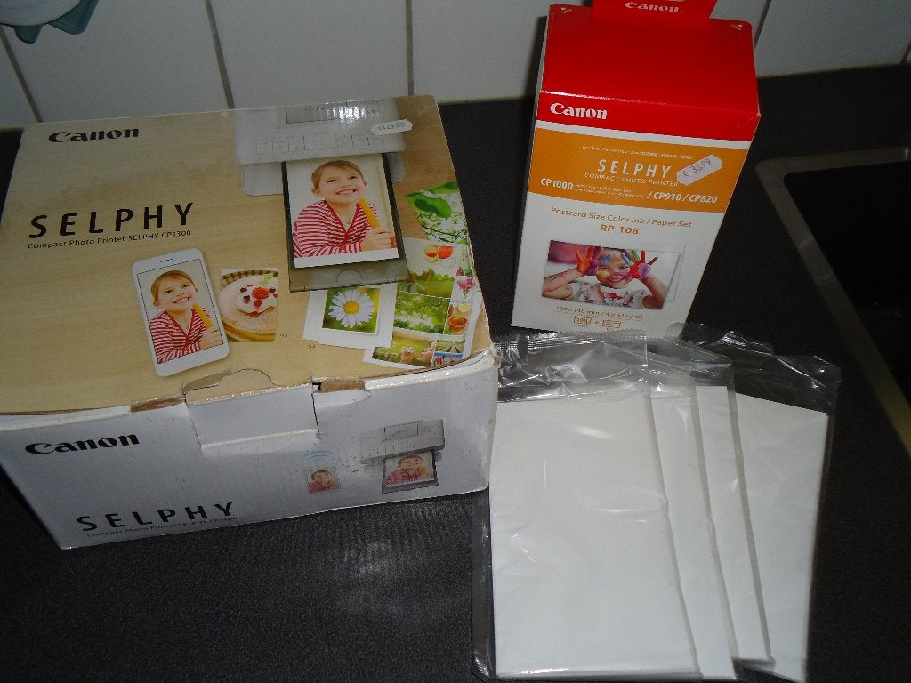Canon Selphy CP 1300 Fotoprinter, Ophalen, Fotoprinter, Canon, Kleur printen