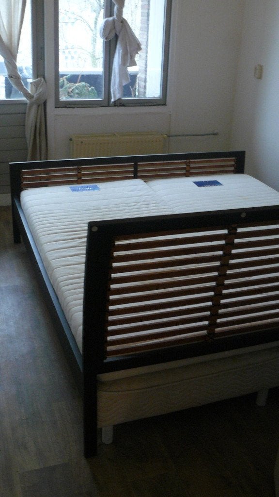 Bed ombouw 2-persoons 180x210, Ophalen, Gebruikt, Tweepersoons, 180 cm