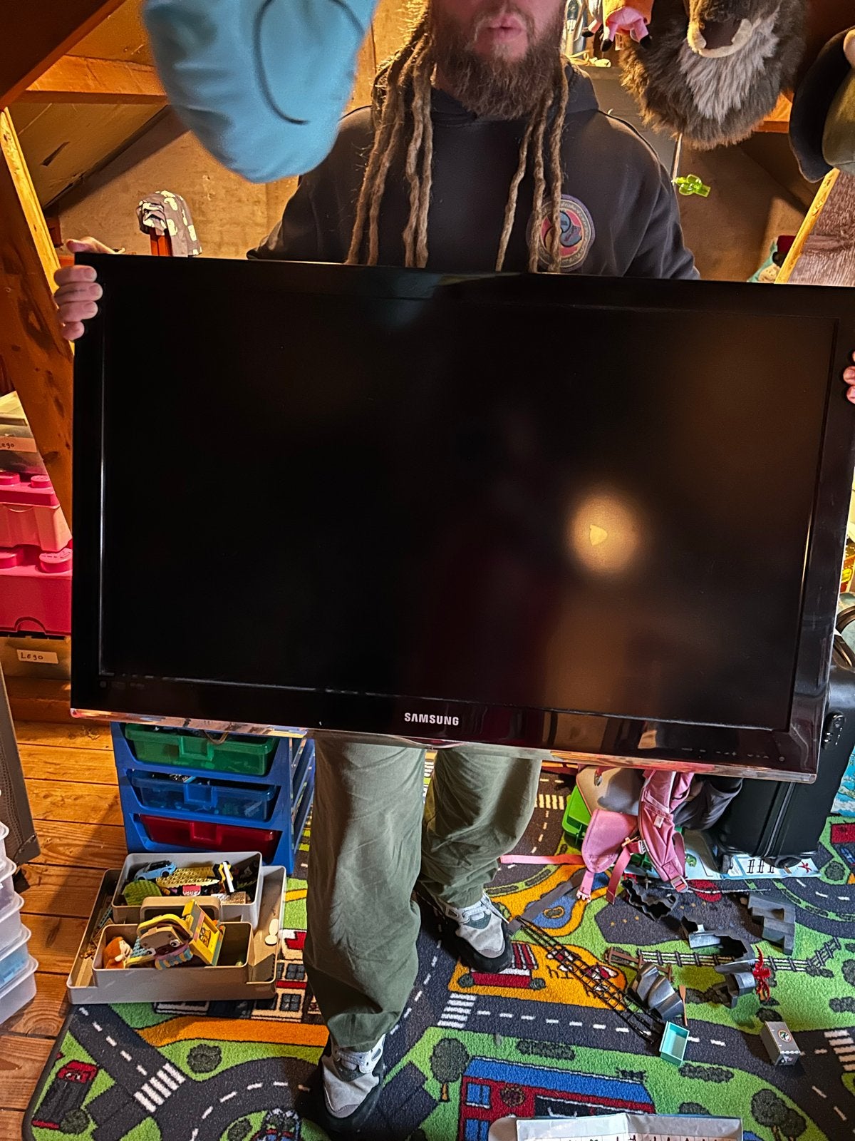 Samsung LCD TV - met muur beugel, Ophalen, 50 Hz, LCD, 80 tot 100 cm