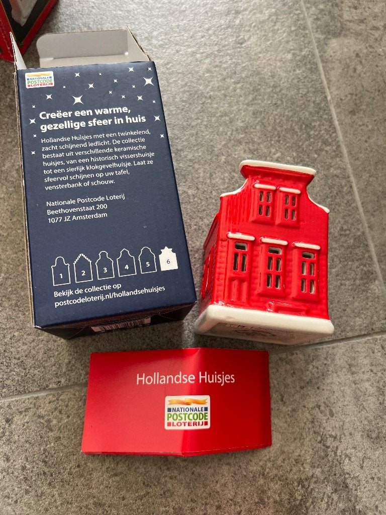 nr 6 Hollandse huisjes, Ophalen of Verzenden