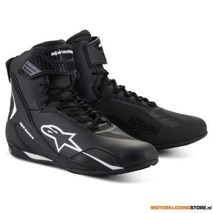 Alpinestars Faster-4 Motorschoenen, Zwart-Wit, Motoren, Ophalen of Verzenden, Nieuw met kaartje