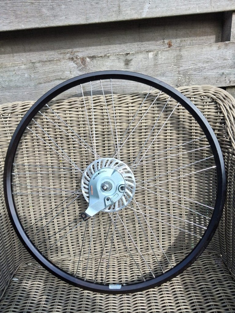 achterwiel met Shimano Nexus 7 en rollerbreak. Aluminium vel, Fietsen en Brommers, Fietsonderdelen, Ophalen of Verzenden, Zo goed als nieuw