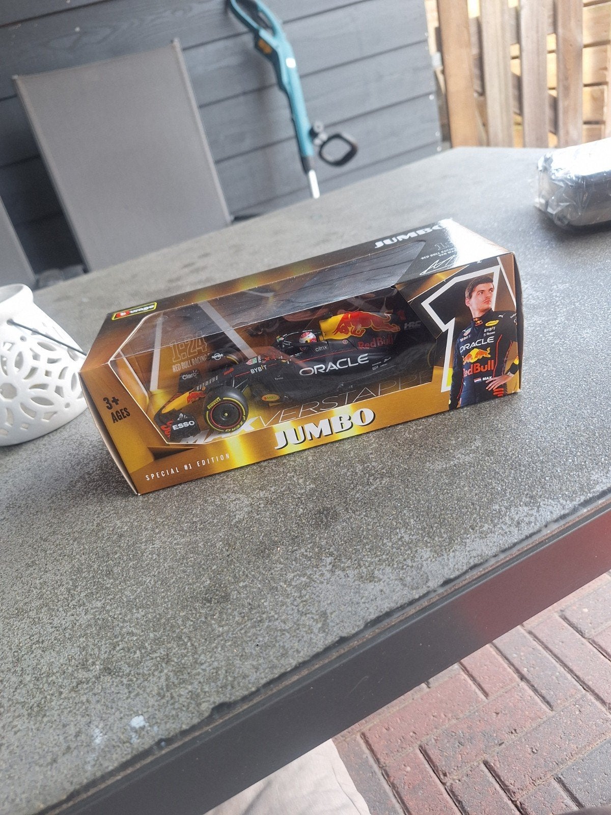 Max Verstappen Red Bull Racing F1 Modelauto Jumbo, Overige merken, Auto, Groter dan 1:32, Nieuw
