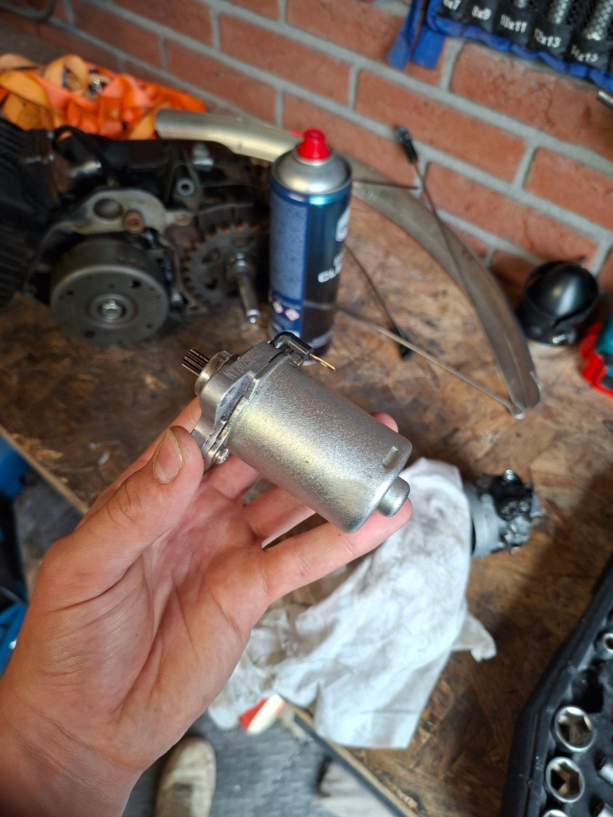 Gloednieuwe startmotor voor Piaggio Zip type 3, Ophalen of Verzenden, Nieuw, Overige typen, Piaggio
