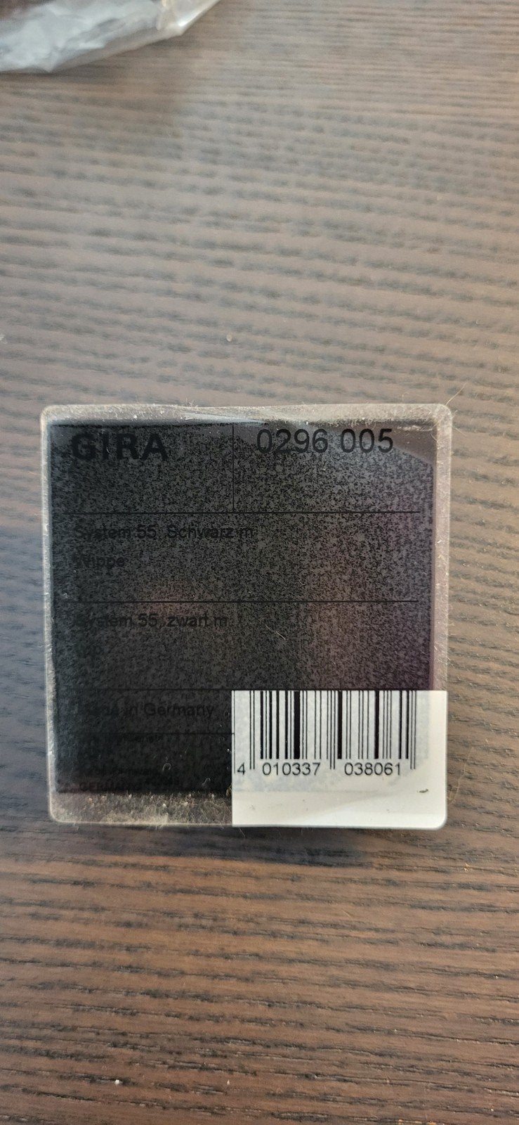NIEUW 6x Gira zwart bedieningswip 0296005, Ophalen of Verzenden, Nieuw
