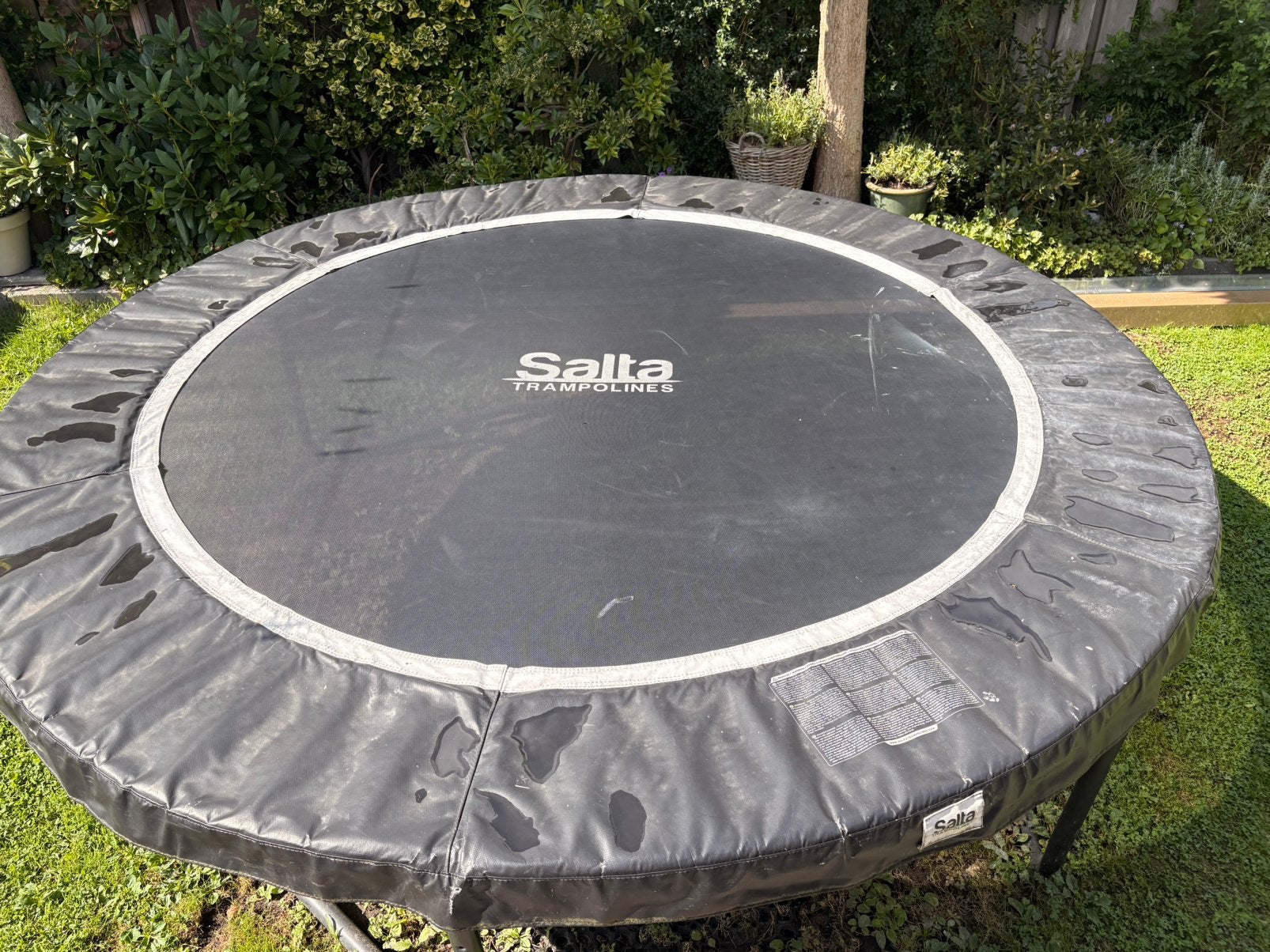 Salta trampoline 251cm, Ophalen, Gebruikt