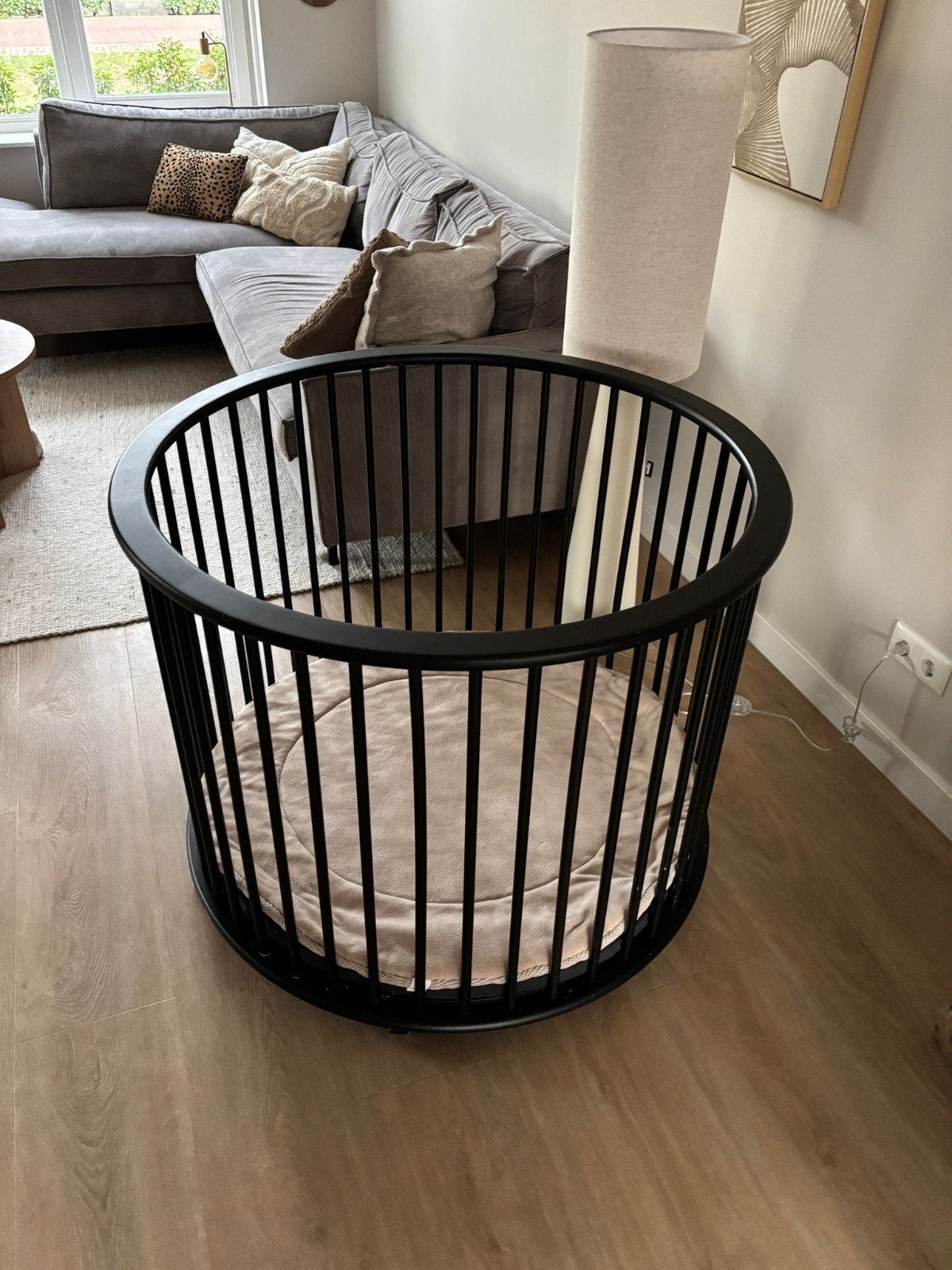 Bopita Box Rond Zwart, Kinderen en Baby's, Ophalen, Gebruikt, Rond, In hoogte verstelbaar