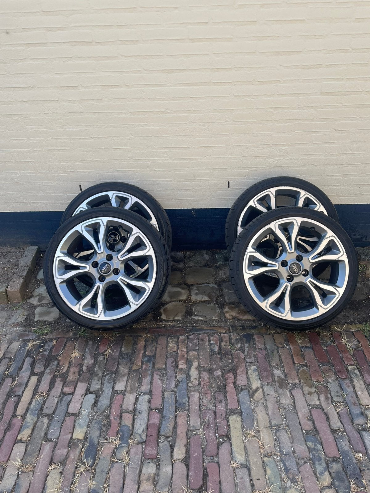 Set Ford Fiesta ST-line wielen, Ophalen of Verzenden, Gebruikt