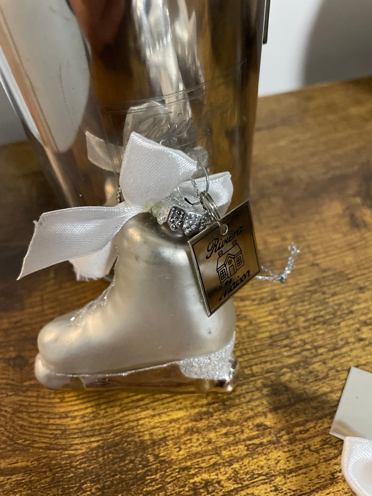 6 riviera maison deco schaatsjes, Ophalen, Zo goed als nieuw