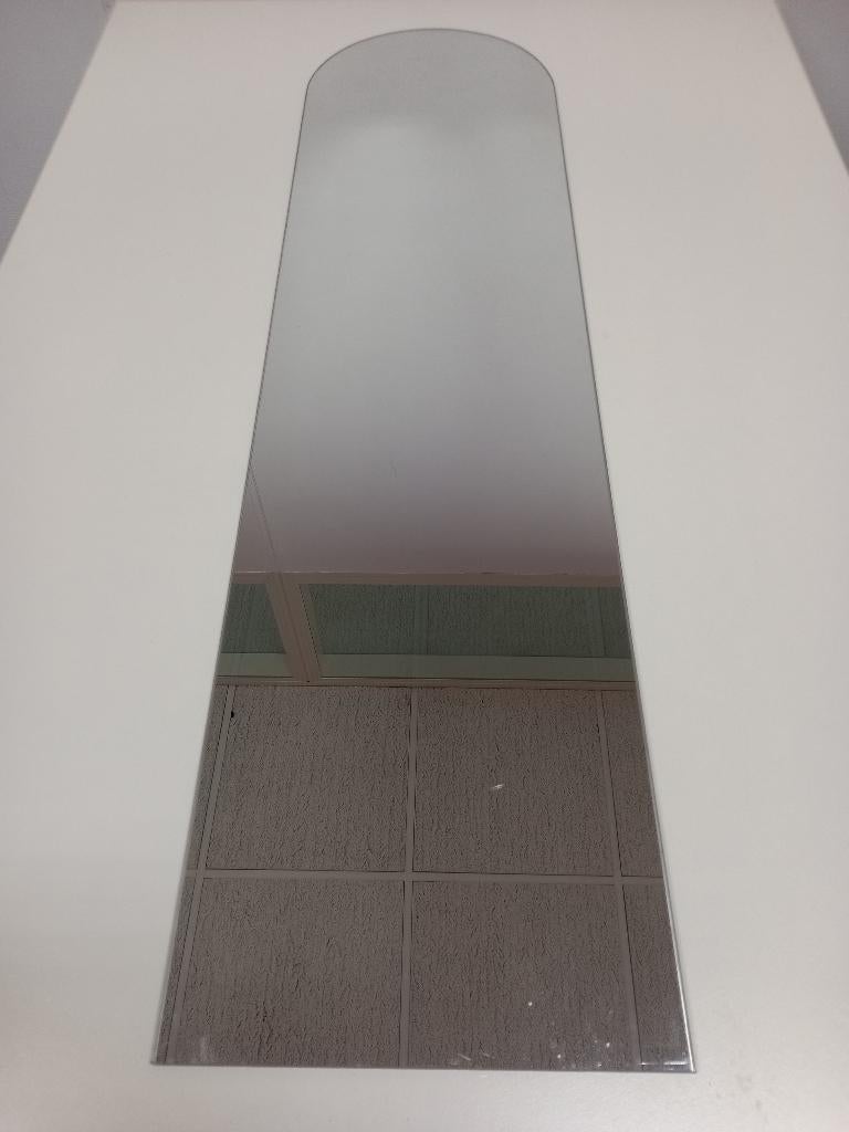 Vintage pas spiegel / deurspiegel, Ophalen, Zo goed als nieuw, Minder dan 100 cm, Overige vormen