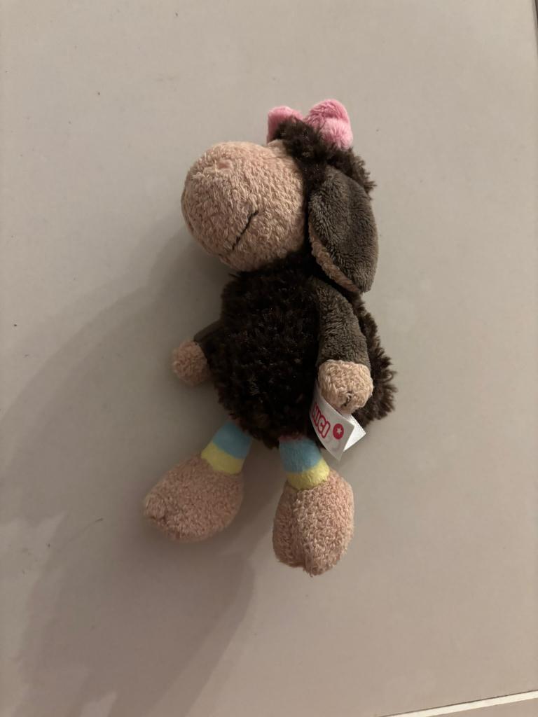 Leuk en zacht nici jolly coco knuffelschaapje., Ophalen of Verzenden, Zo goed als nieuw, Overige typen