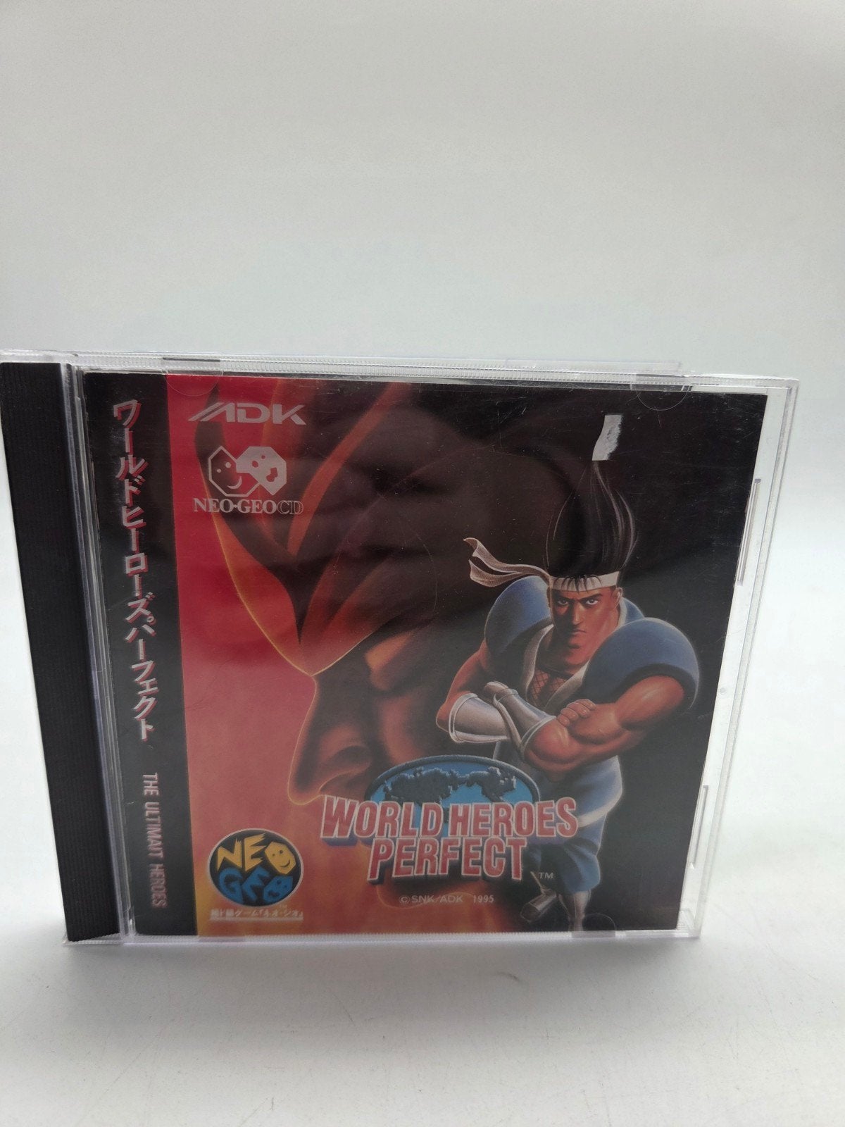 World Heroes Perfect - Neo Geo CD (Japanse Import), Niet van toepassing voor retro-game import, Vechten, 2 spelers, Ophalen of Verzenden