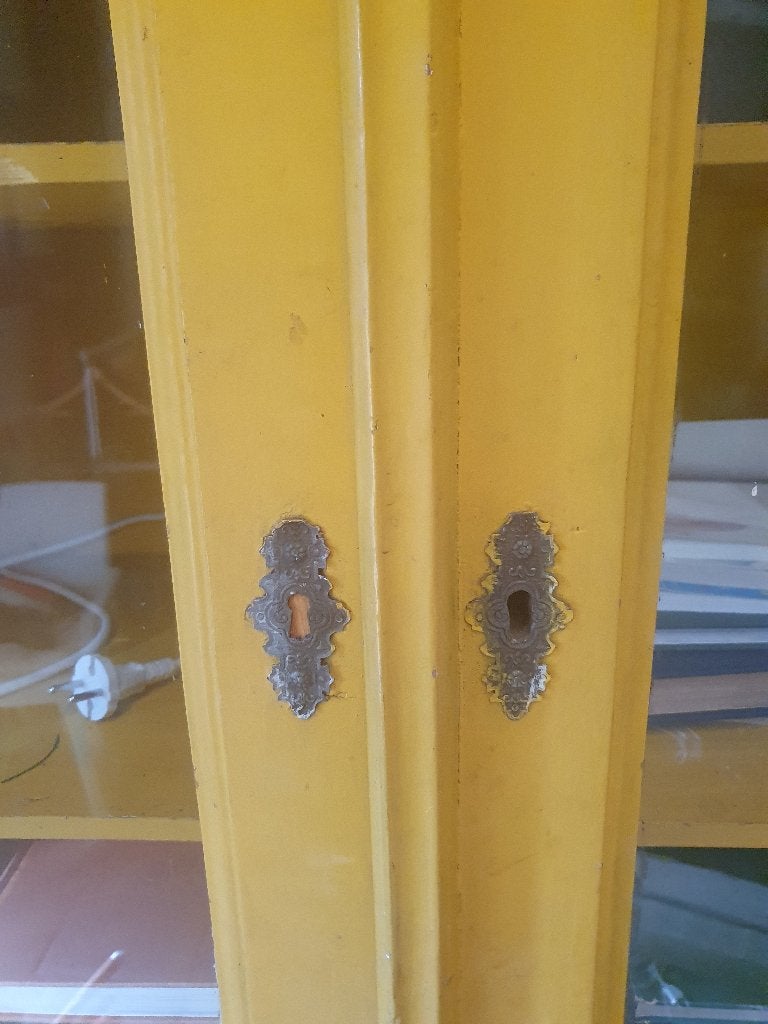 Dressoirs kast, Ophalen, 100 tot 150 cm, Glas, Landelijk