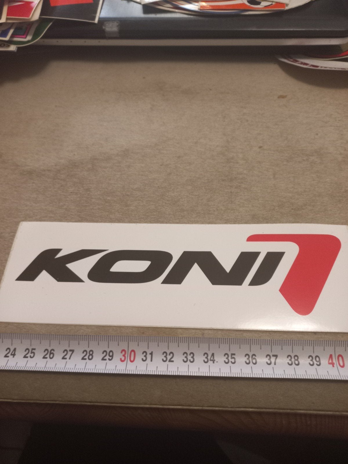 KONI Sticker - Originele Kwaliteit, Verzamelen, Ophalen of Verzenden