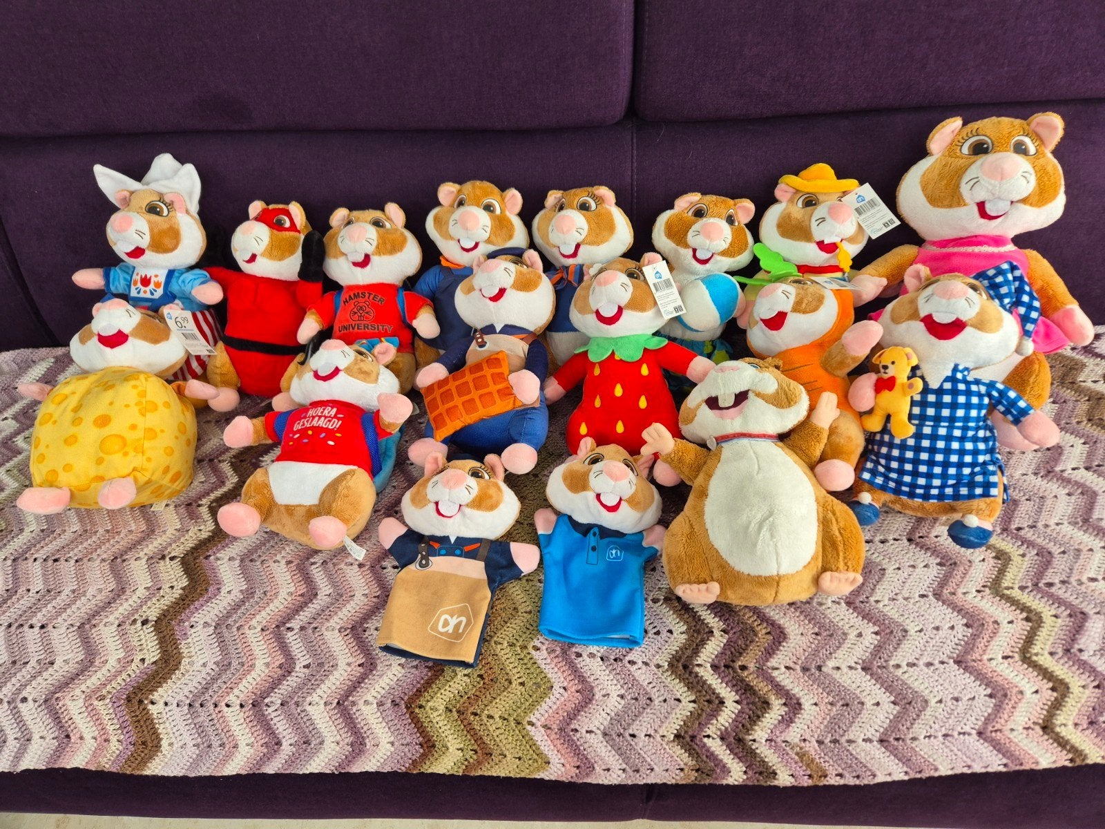 AH hamsters 4 euro per stuk,  5 voor 15 euro diverse thema's, Verzamelen, Albert Heijn, Ophalen of Verzenden