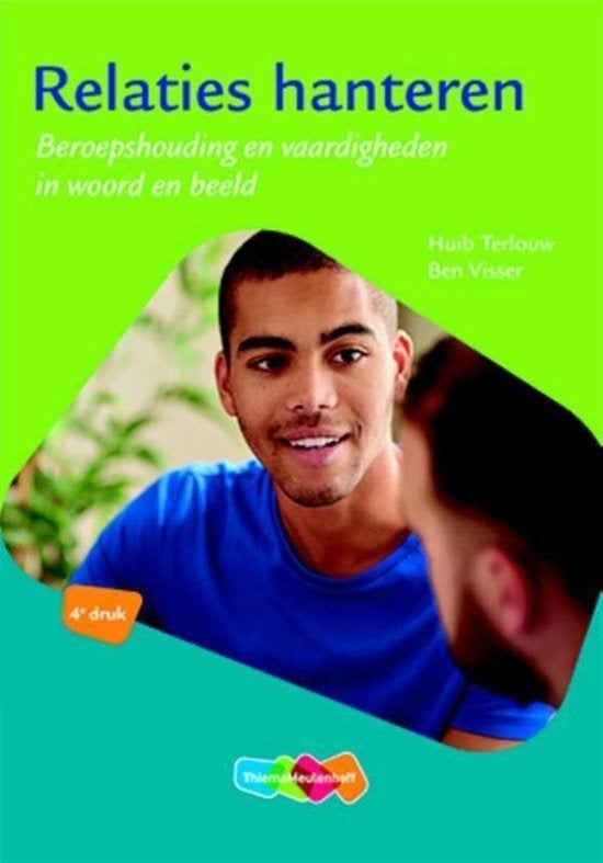 Relaties hanteren, Boeken, Studieboeken en Cursussen, Ophalen of Verzenden, Alpha, Zo goed als nieuw, HBO