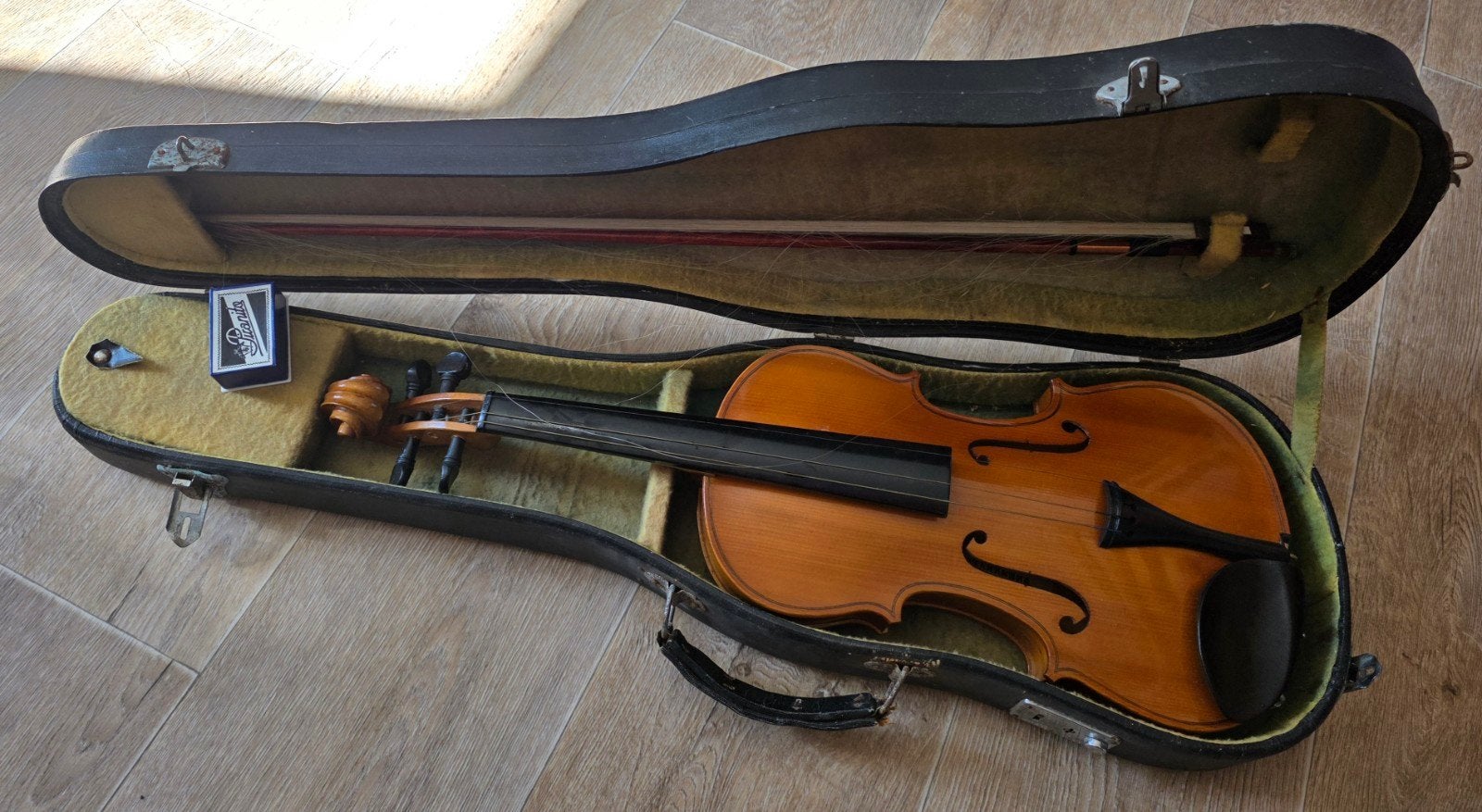 Hsinghai Viool met koffer en hars, Muziek en Instrumenten, Gebruikt, Overige formaten, Viool, Ophalen of Verzenden