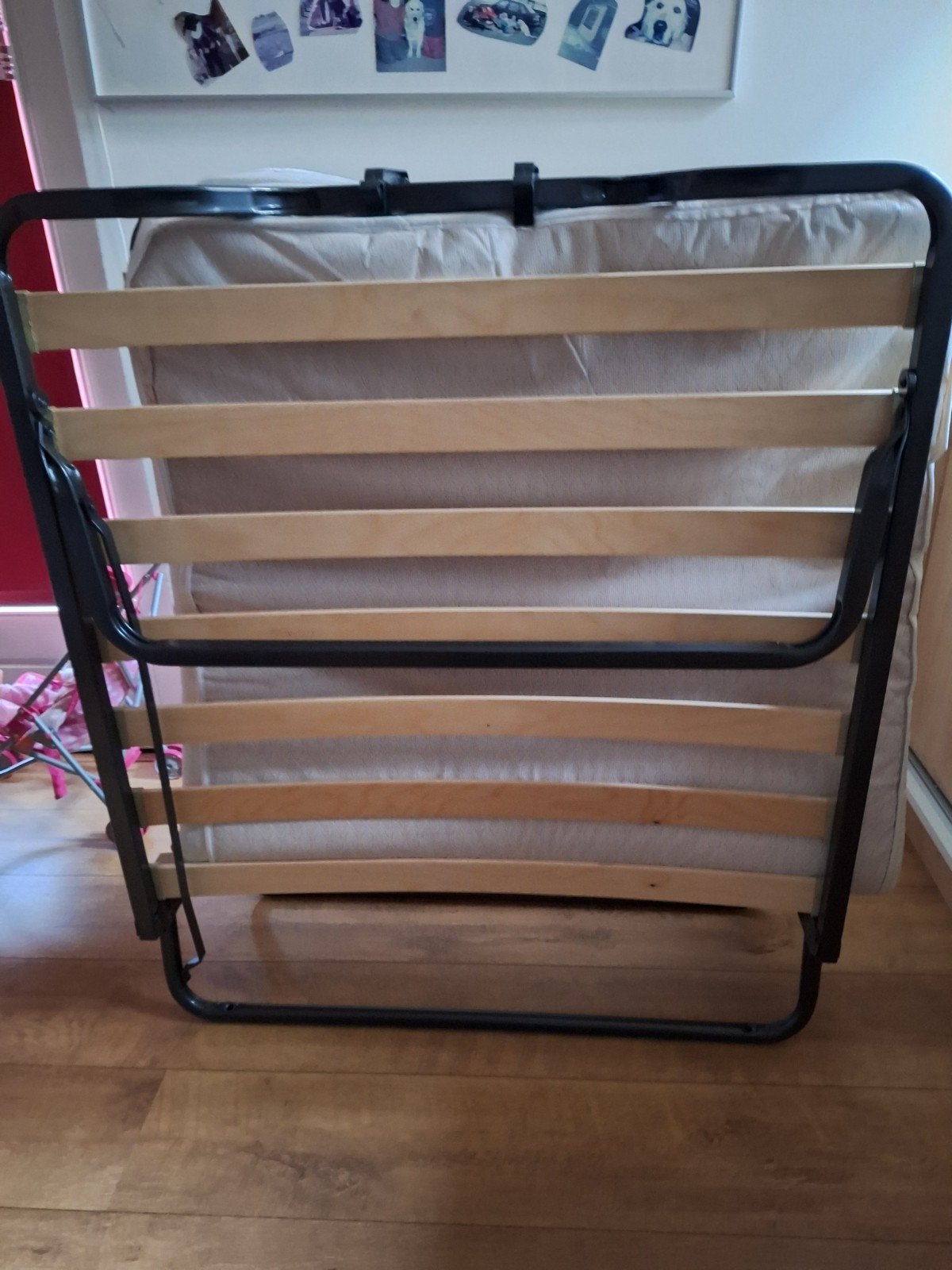 inklapbaar logeerbed, Huis en Inrichting, Ophalen, Eenpersoons, 190 cm of minder, 80 cm