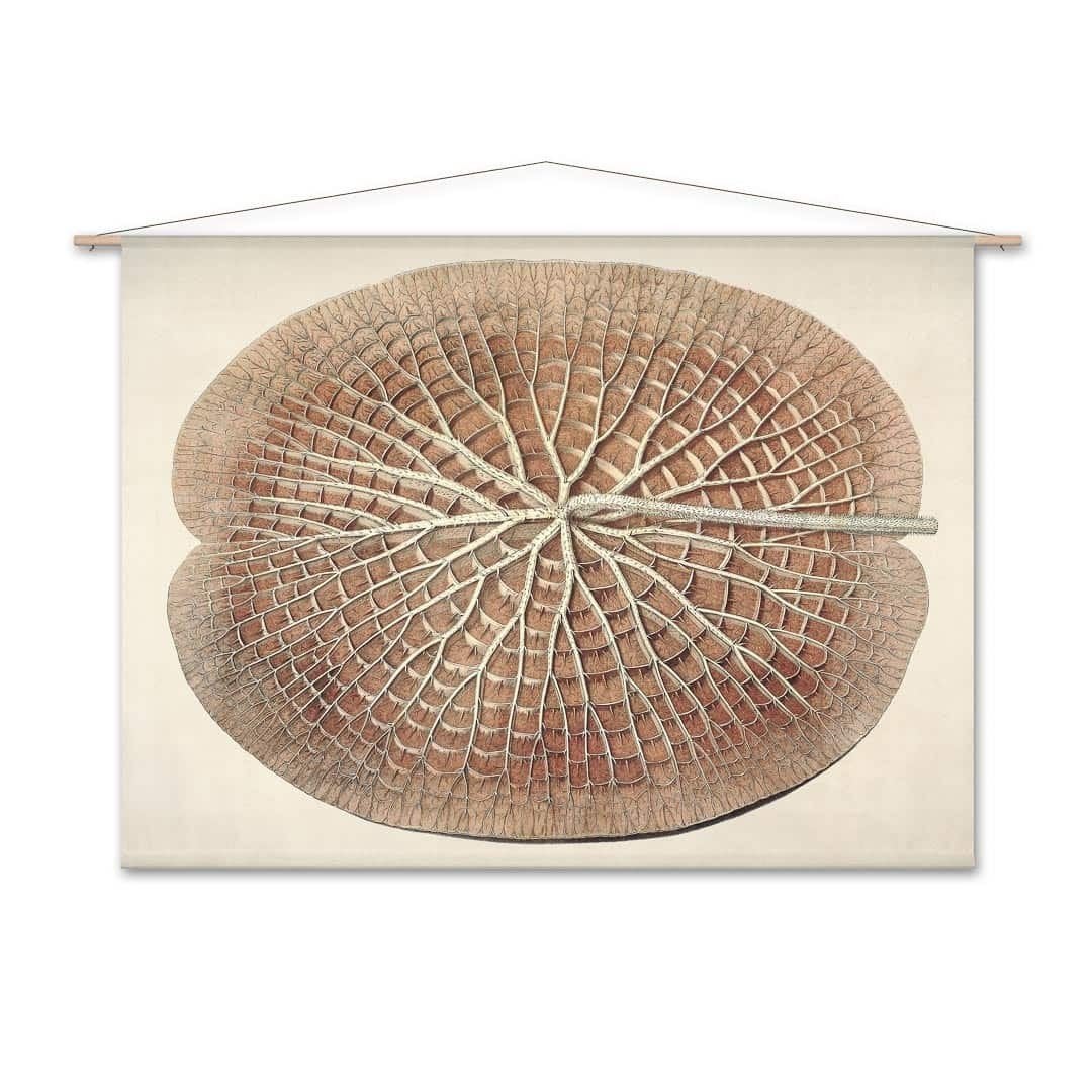 Prachtig Wandkleed Victoria Regia (Naturalis) - 135 x 100 cm, Huis en Inrichting, Woonaccessoires | Wanddecoraties, Meerkleurig