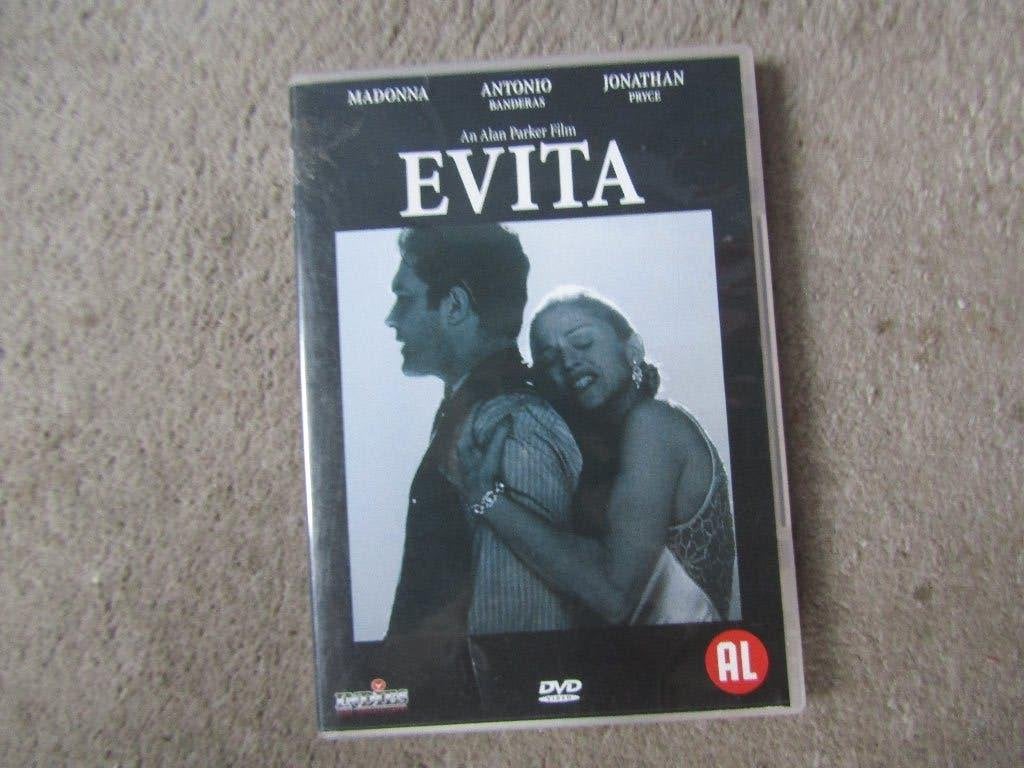 DVD: Evita met o.a Madonna, Alle leeftijden, Nederlands, Overige genres, Ophalen of Verzenden