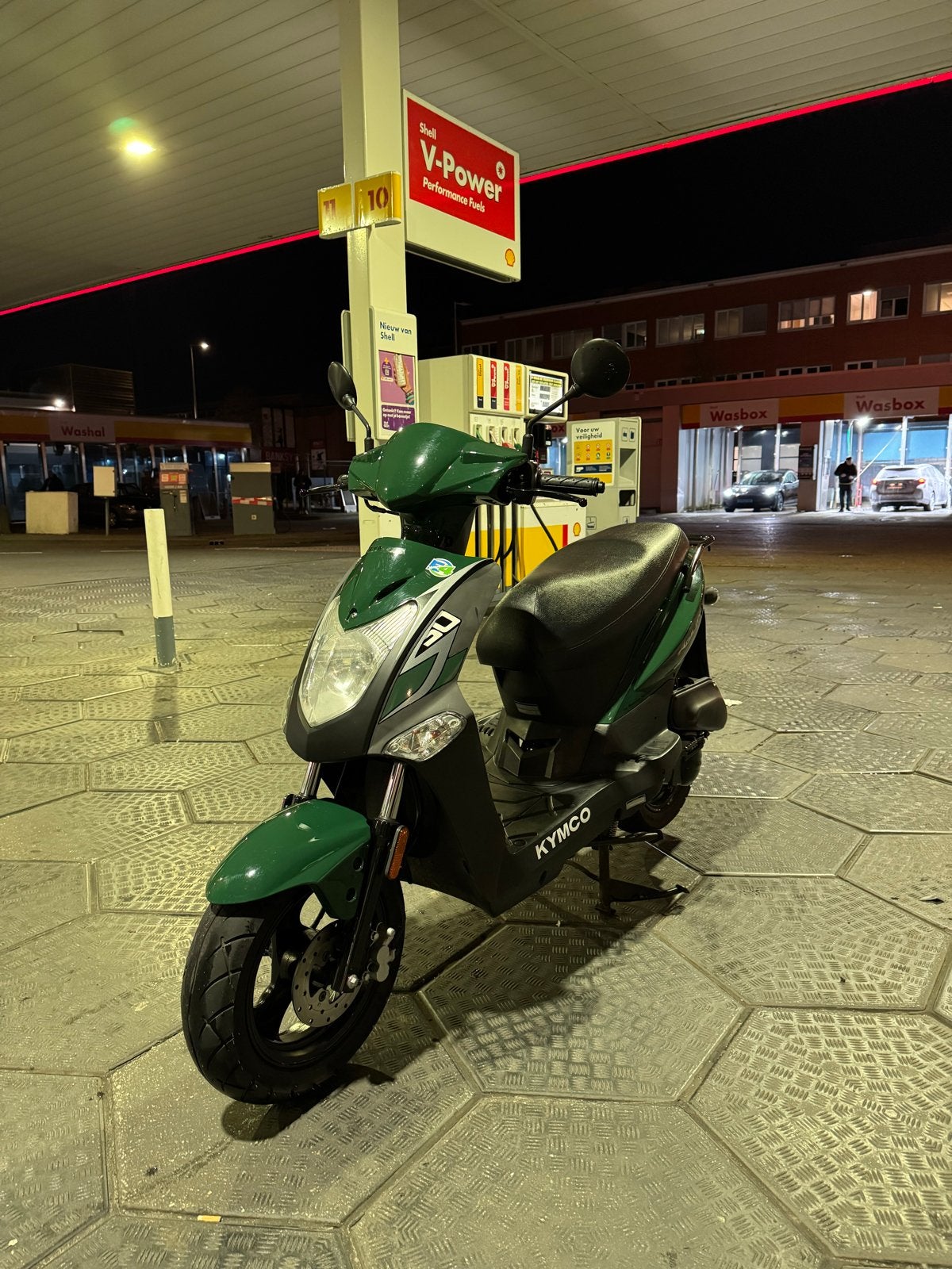 Kymco Agility 50 - Groen, Fietsen en Brommers, Scooters | Kymco, Ophalen, Maximaal 45 km/u, Zo goed als nieuw, Agility