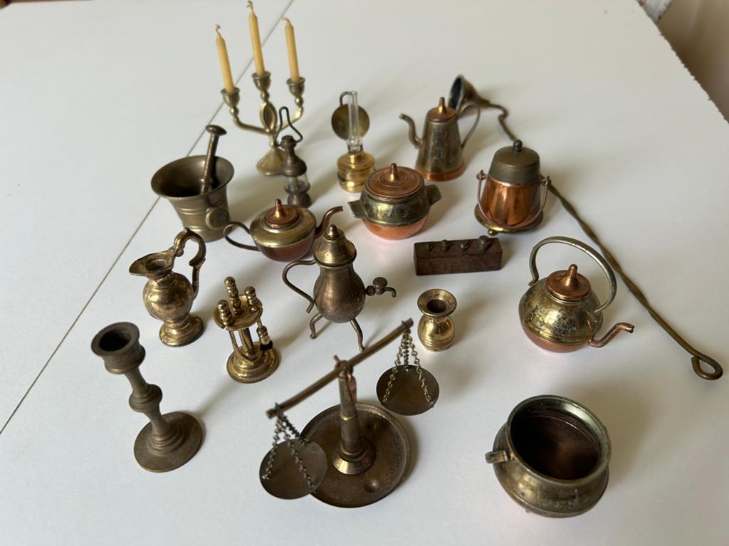 Miniatuur voorwerpen koper en messing, Ophalen of Verzenden, Gebruikt, Dier