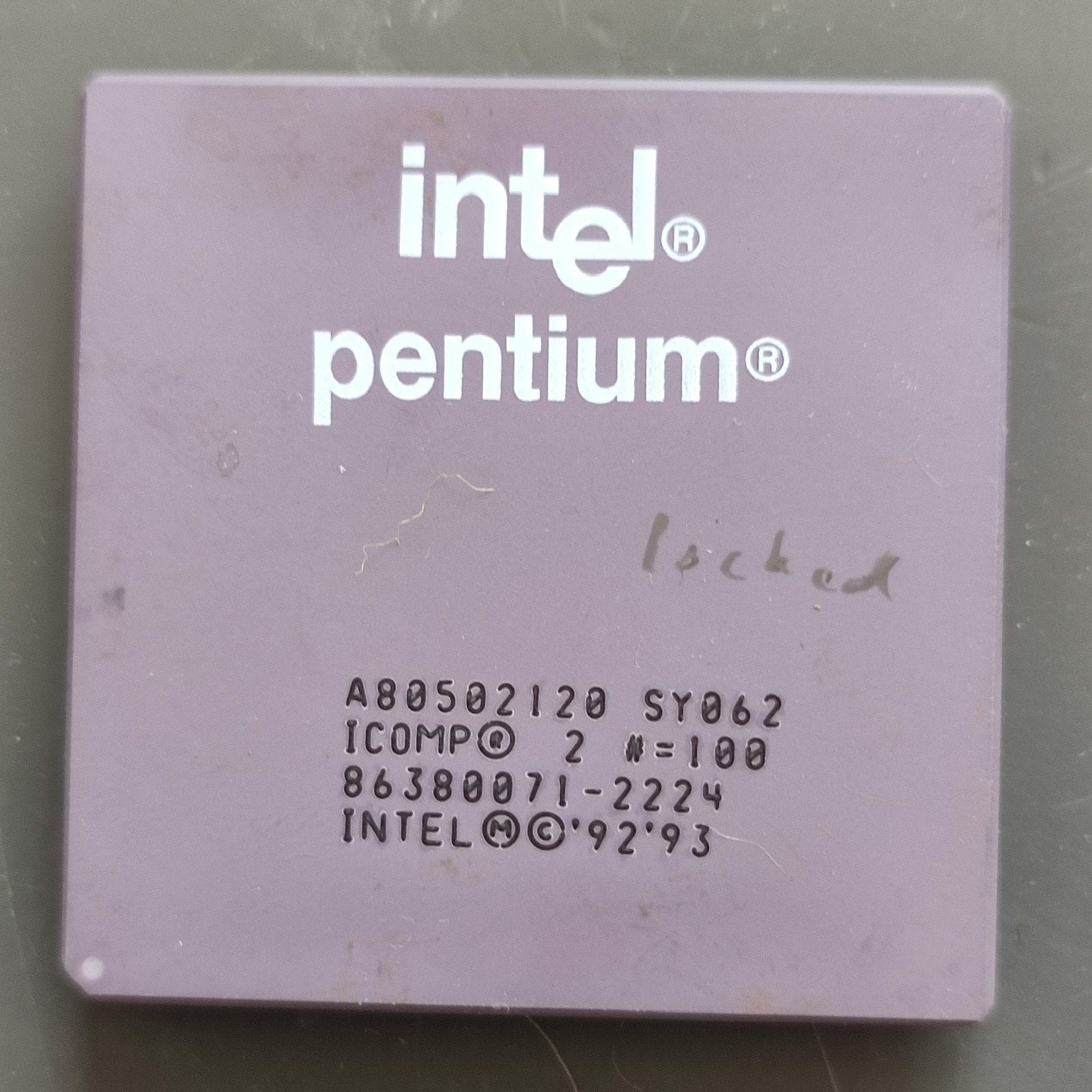 Intel Pentium 120, Ophalen of Verzenden, Intel