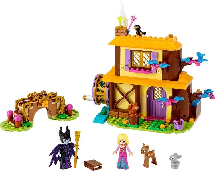 Lego Disney Princess 43188 Aurora's Boshut, Lego, Ophalen of Verzenden, Zo goed als nieuw, Disney