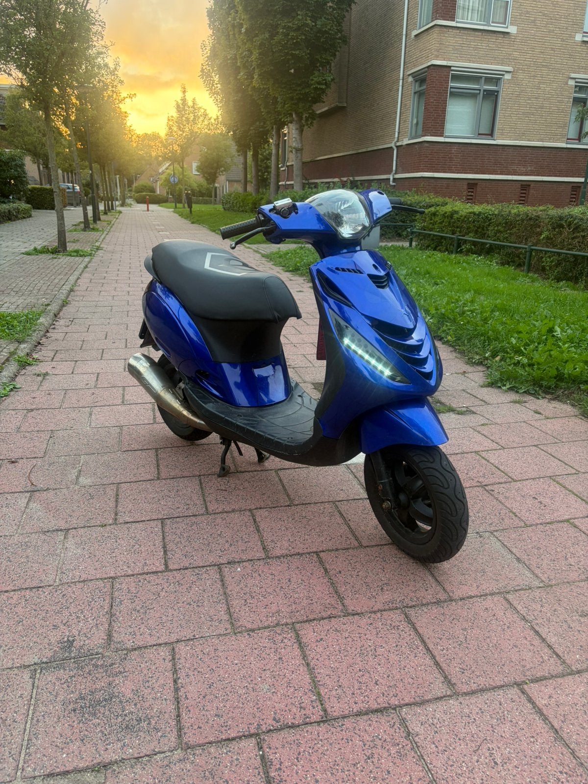 Zip 70cc 2t brom, Ophalen