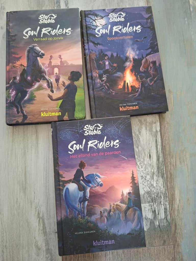 Star Stable Soul Riders Boekenreeks (3 delen), Ophalen of Verzenden, Zo goed als nieuw, Helena Dahlgren, Fictie