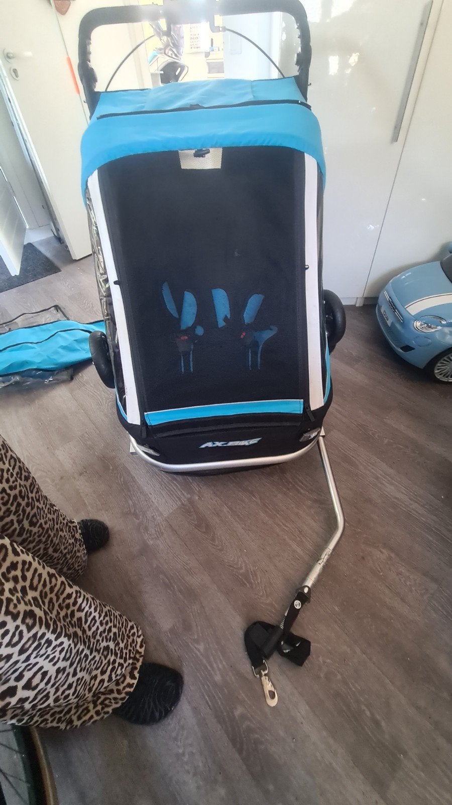 AX Bike Fietskar 3-in-1 voor 1 of 2 kinderen, Ophalen of Verzenden