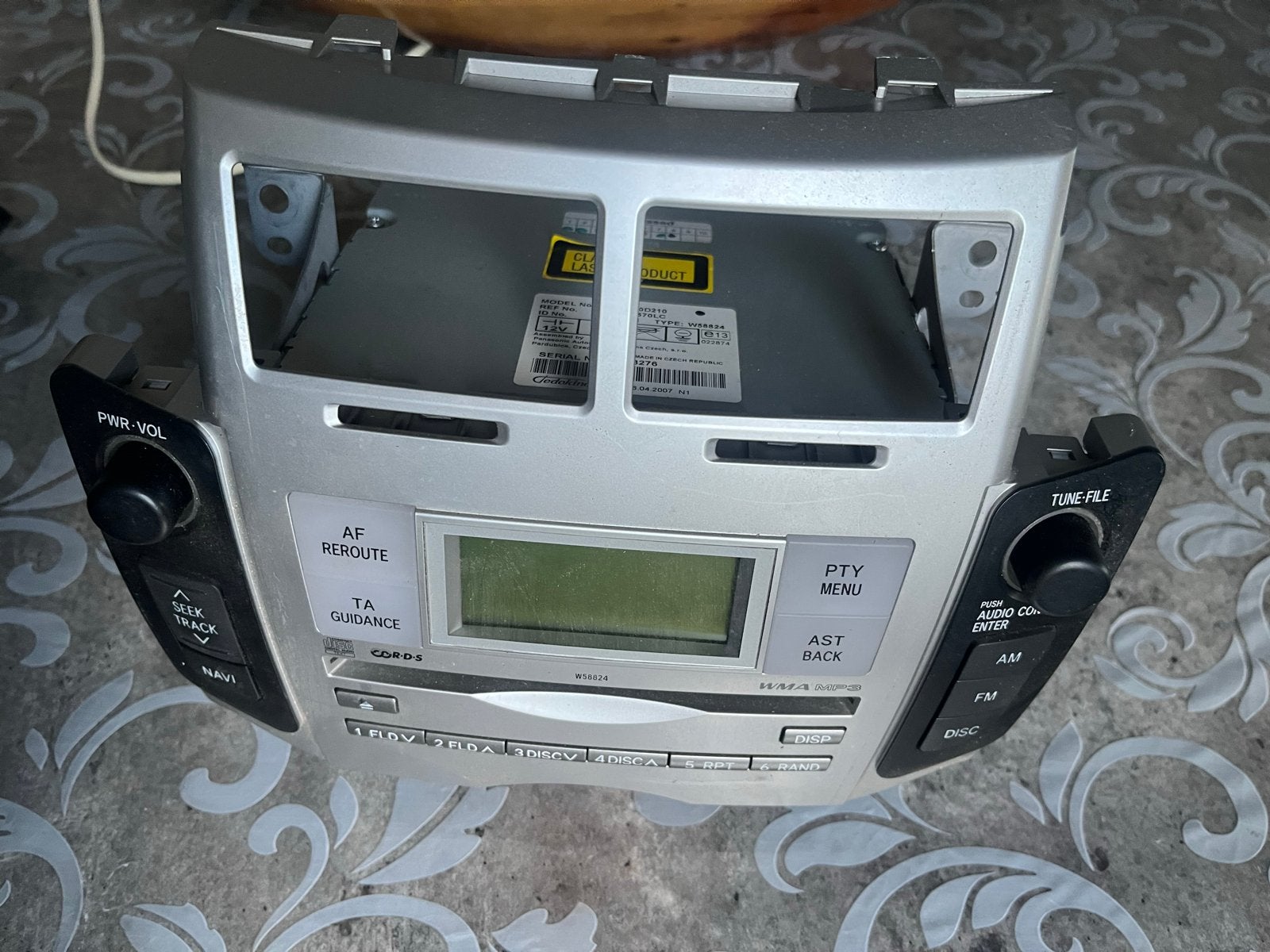 Toyota Yaris Radio CD-speler W58824 CQ-TS0570LC, Ophalen of Verzenden, Gebruikt