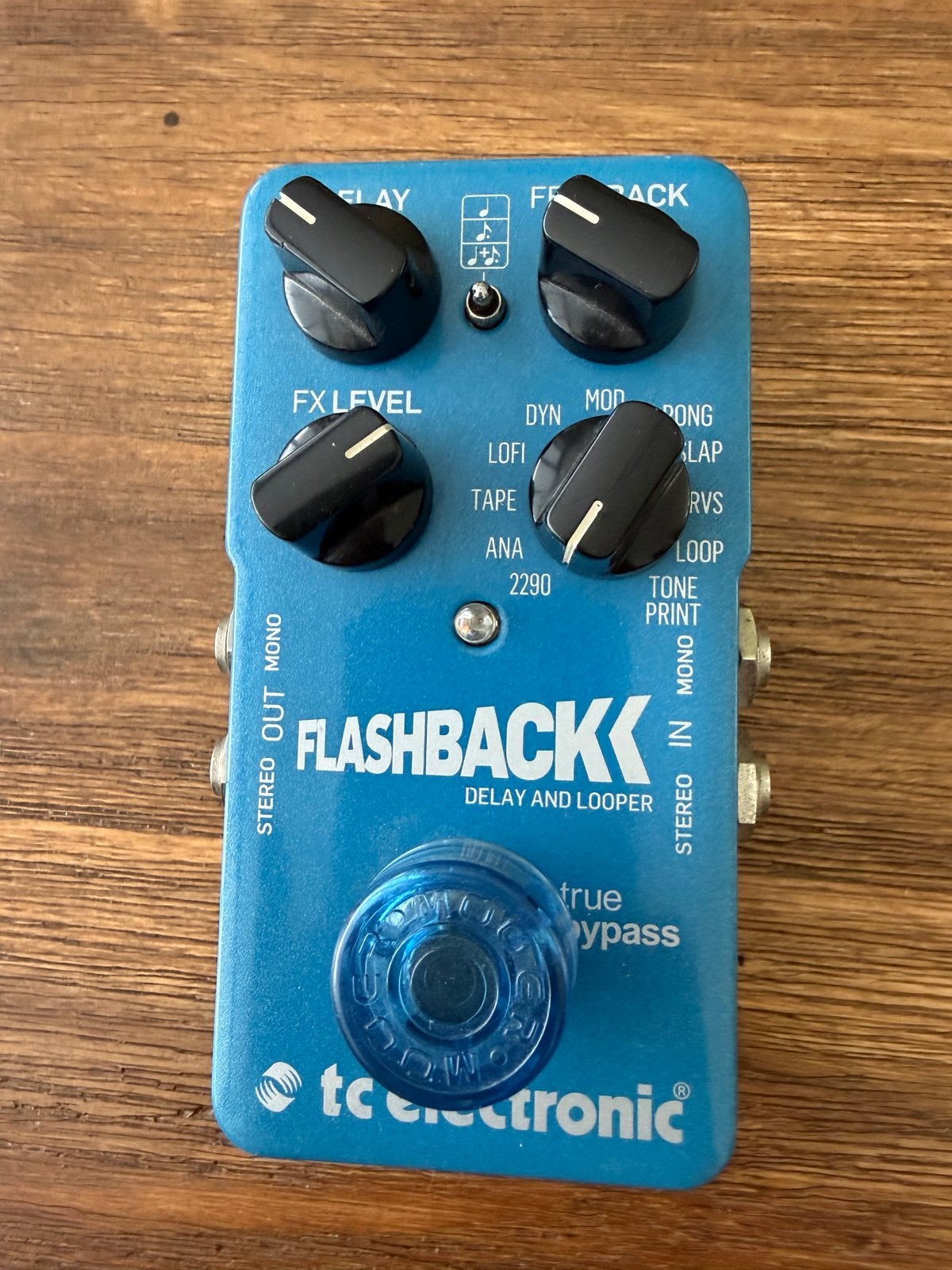 TC Electronic Flashback Delay & Looper gitaarpedaal, Muziek en Instrumenten, Effecten, Ophalen of Verzenden, Gebruikt, Delay of Echo